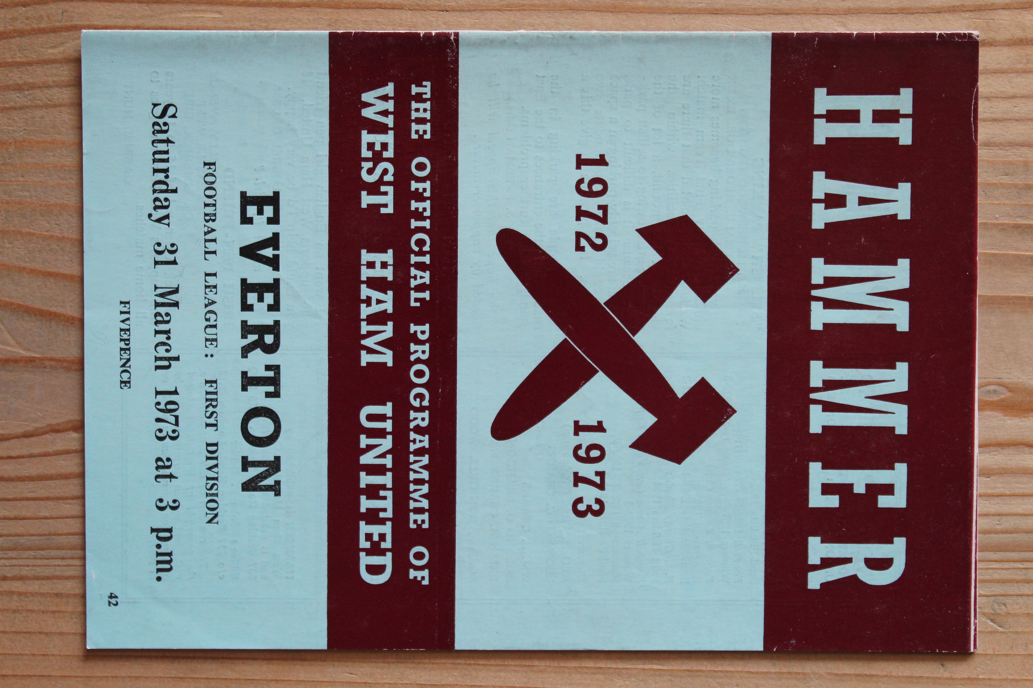 West Ham United FC v Everton FC