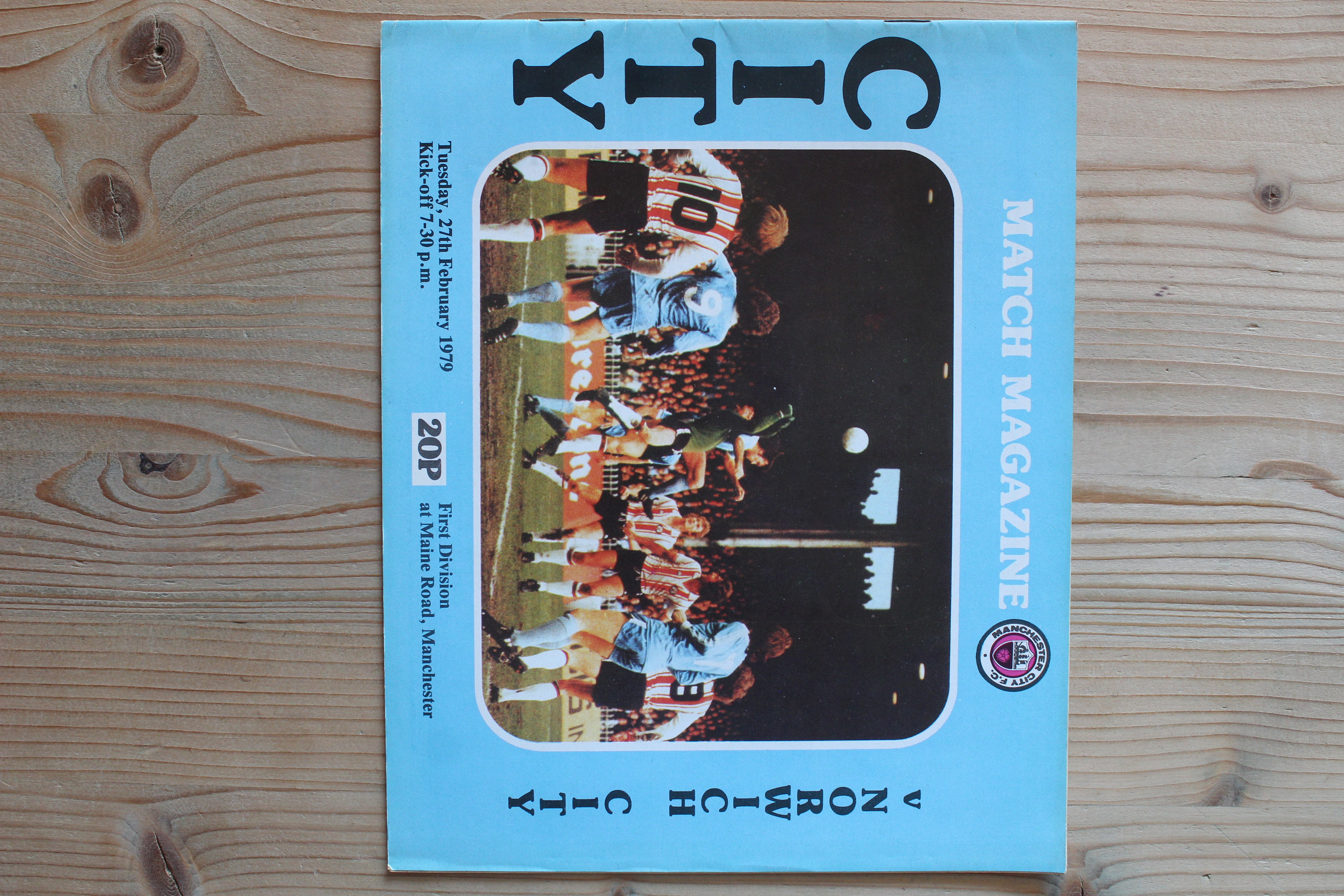 Manchester City FC v Norwich City FC