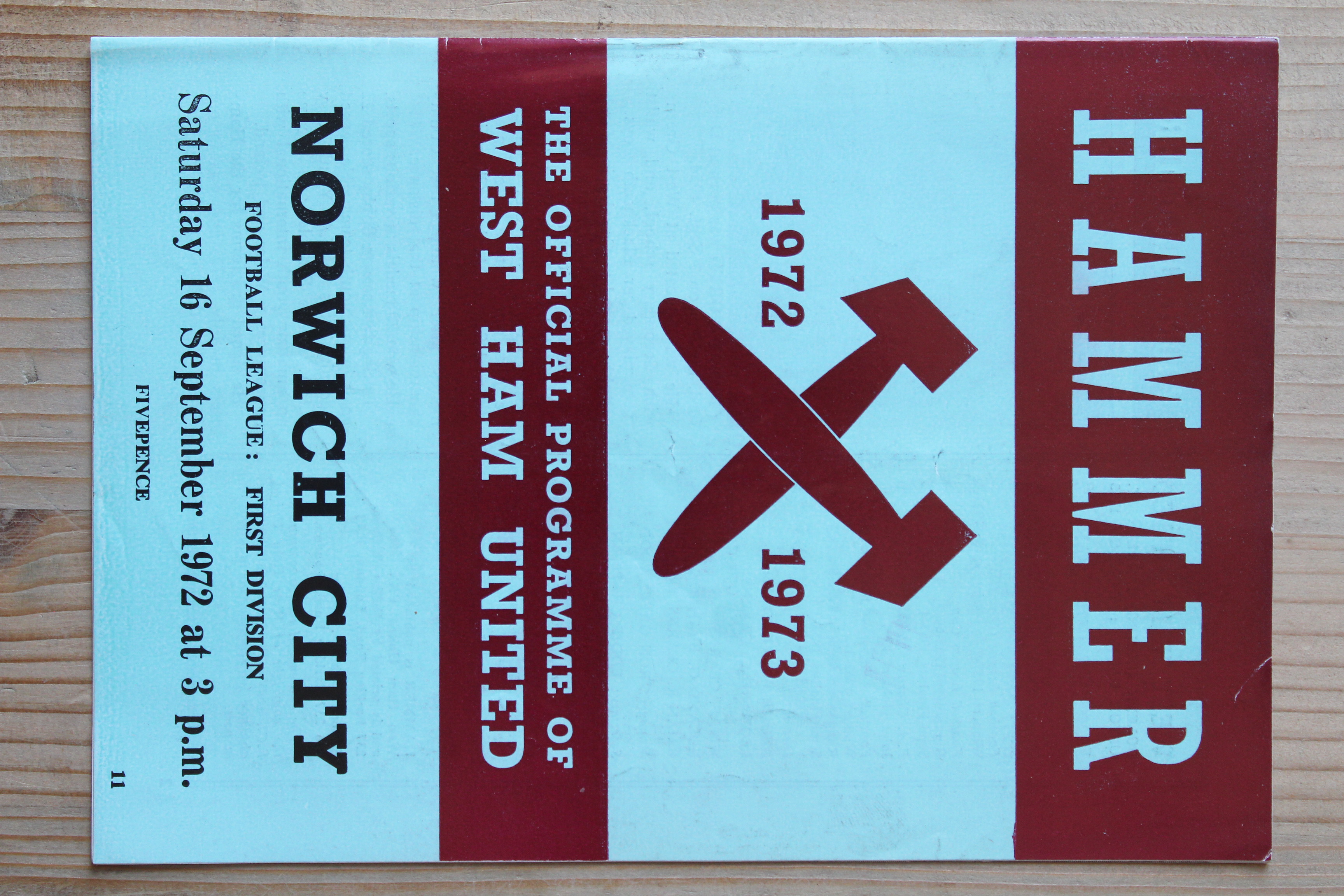 West Ham United FC v Norwich City FC