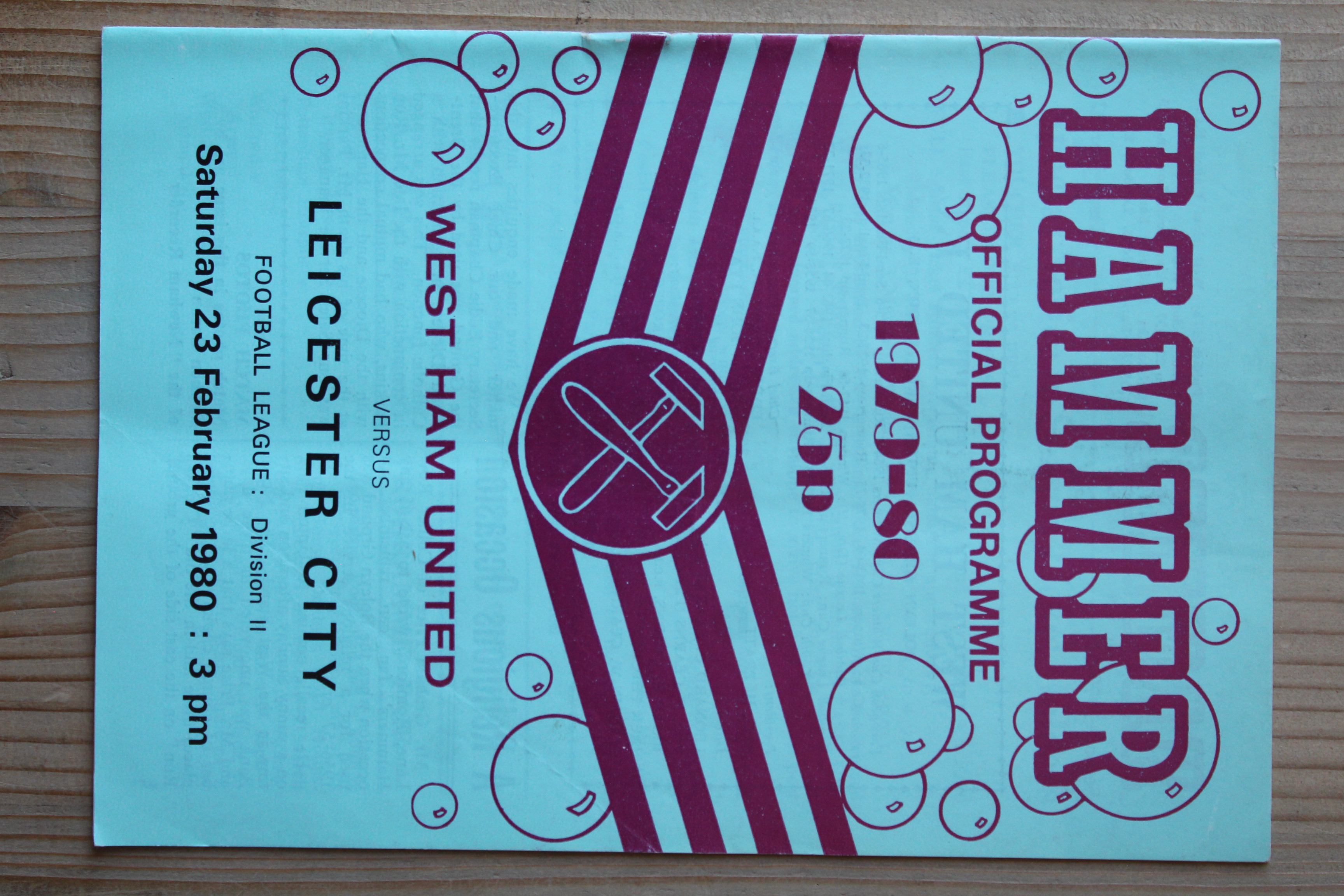 West Ham United FC v Leicester City FC