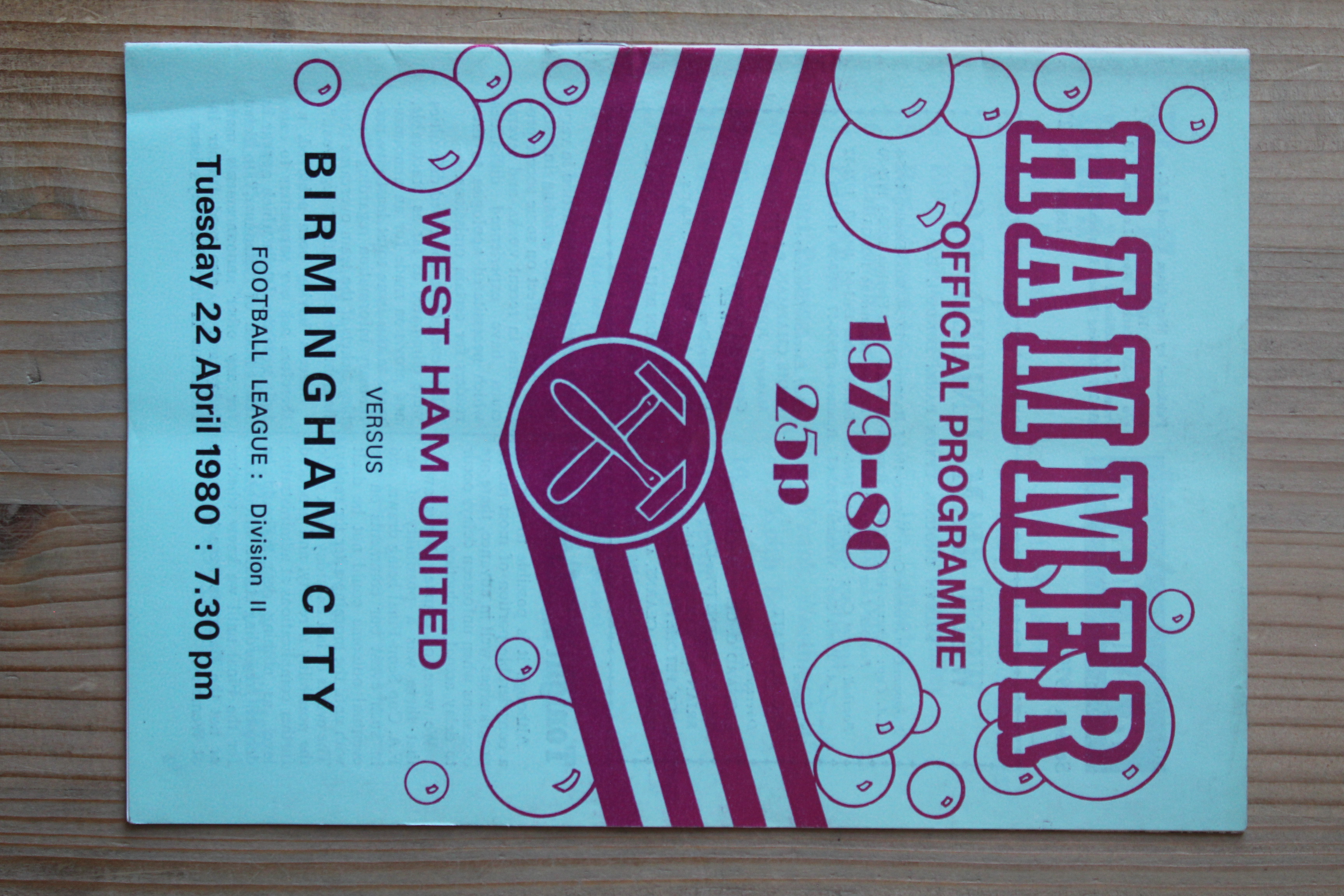 West Ham United FC v Birmingham City FC