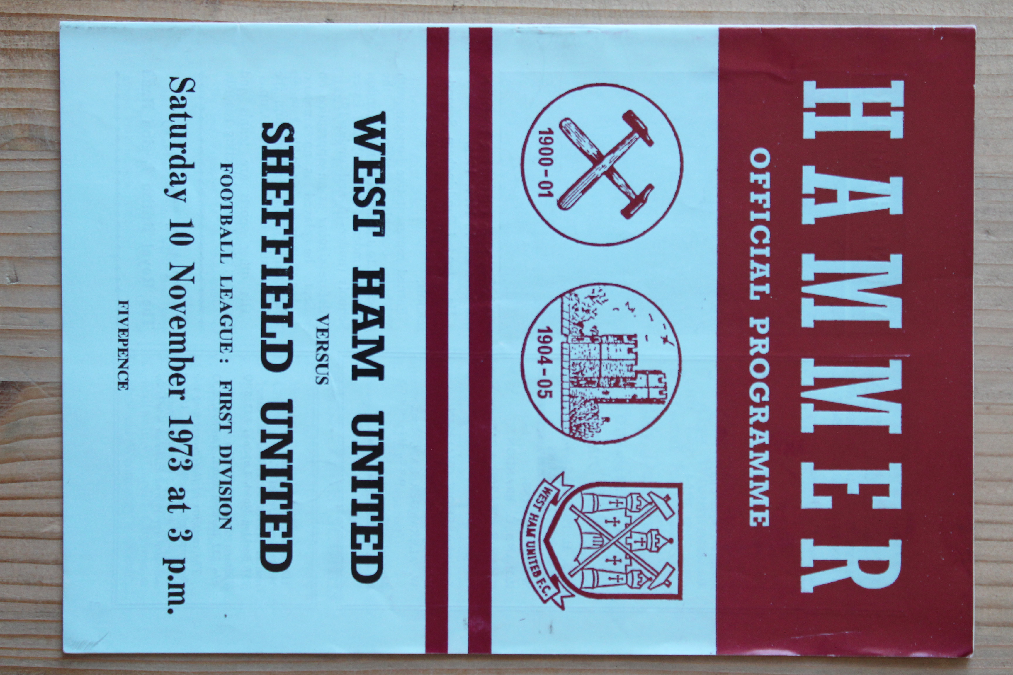 West Ham United FC v Sheffield United FC