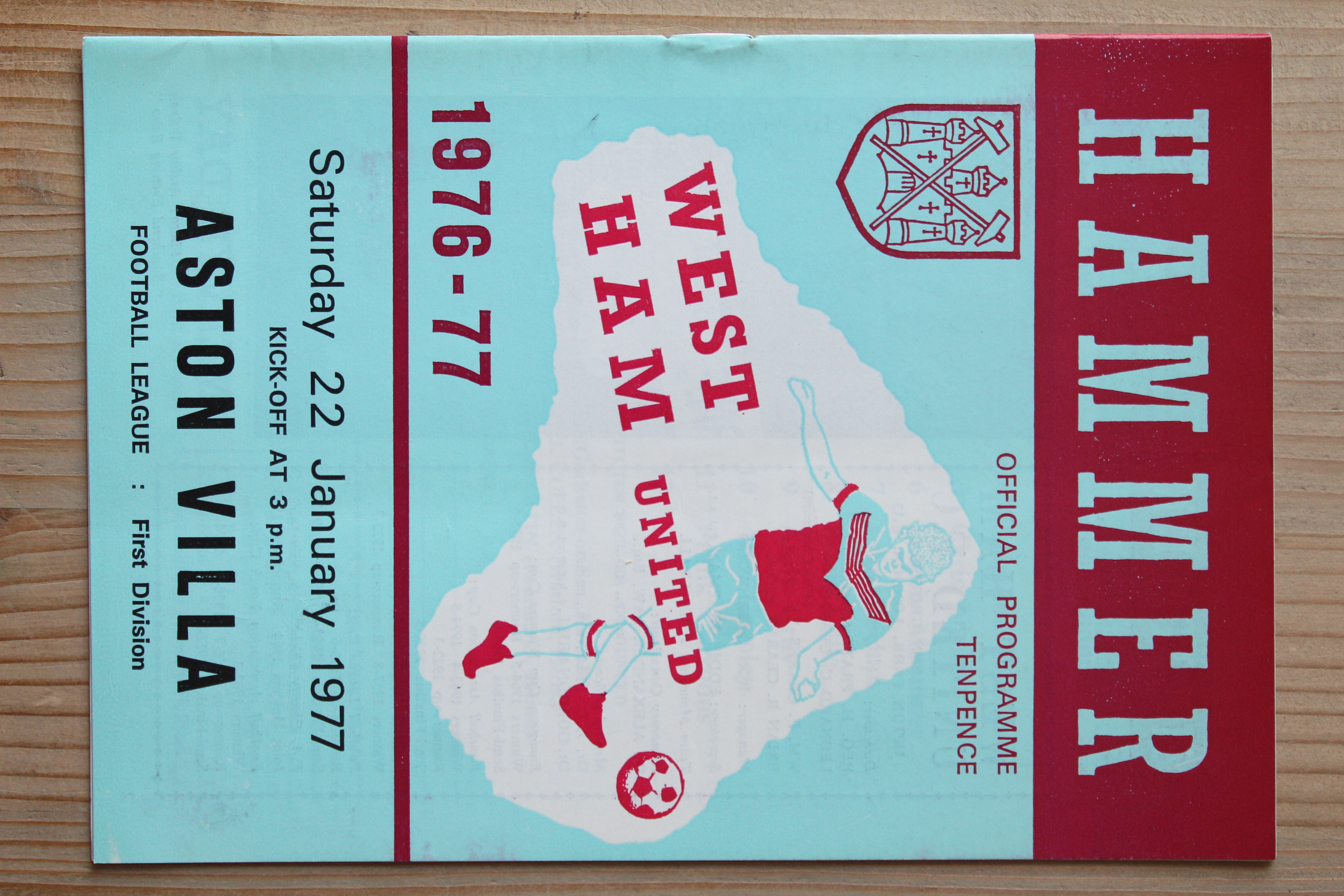 West Ham United FC v Aston Villa FC