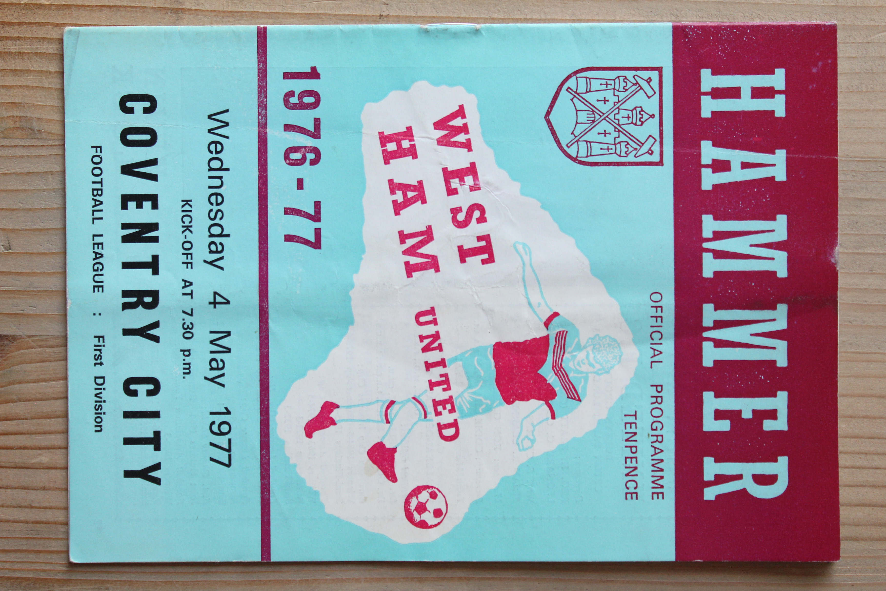 West Ham United FC v Coventry City FC