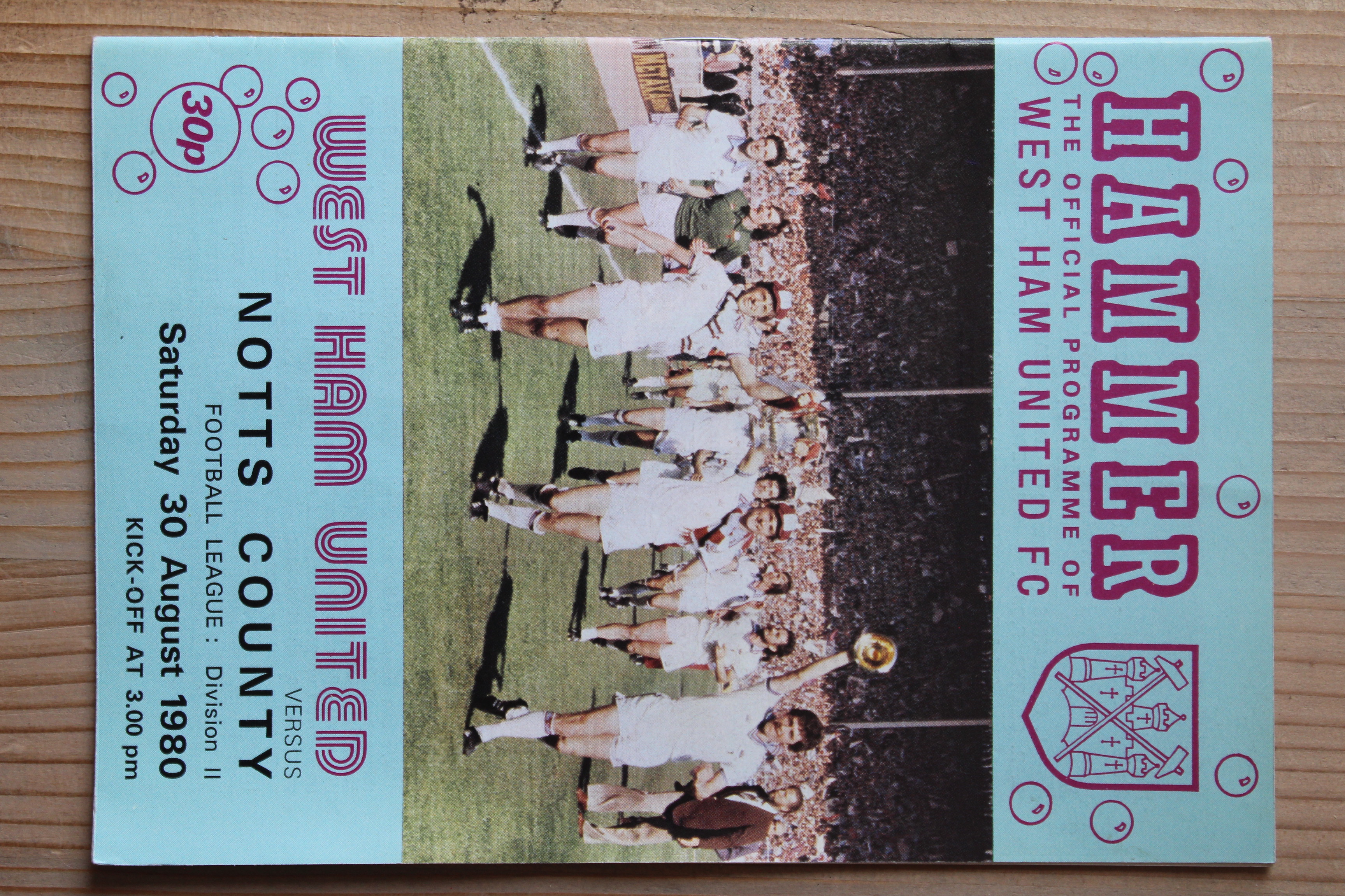 West Ham United FC v Notts County FC