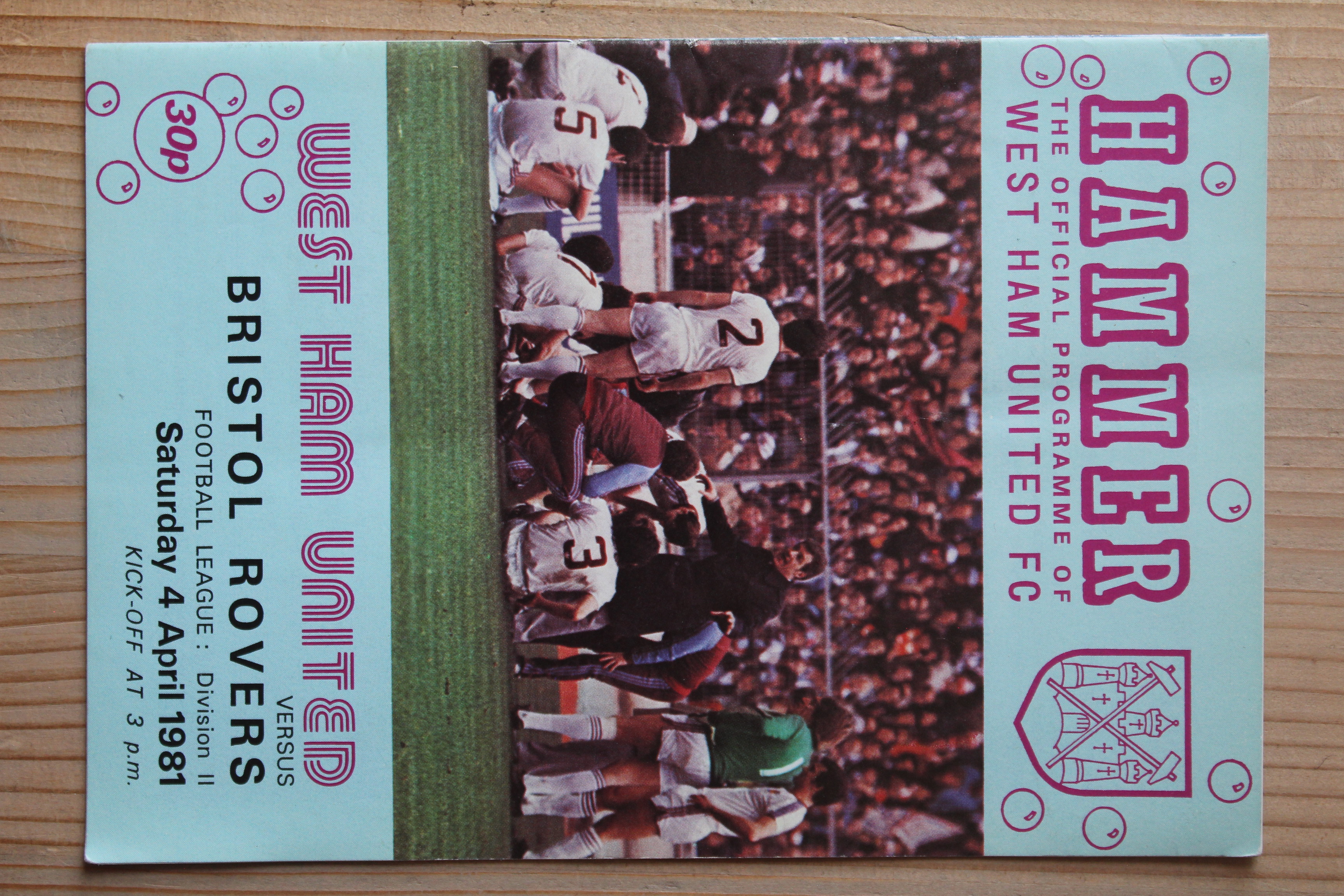 West Ham United FC v Bristol Rovers FC