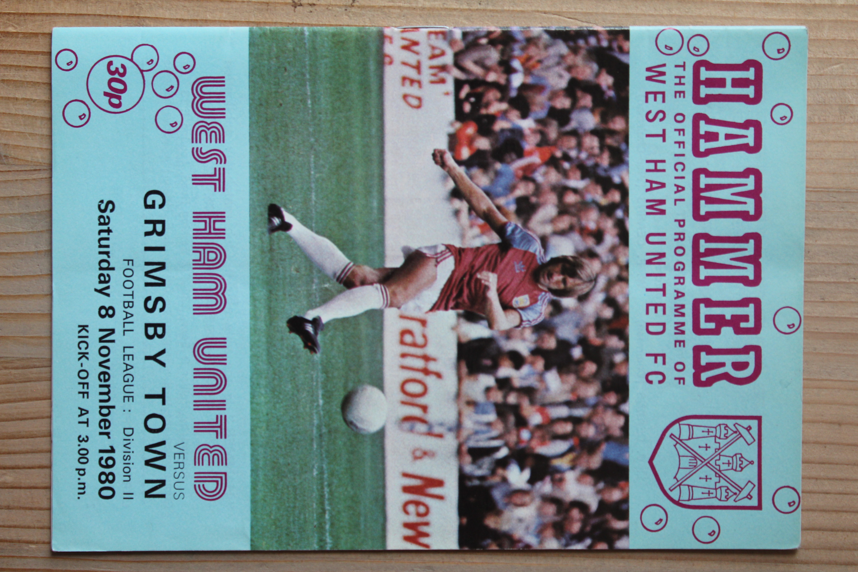 West Ham United FC v Grimsby Town FC