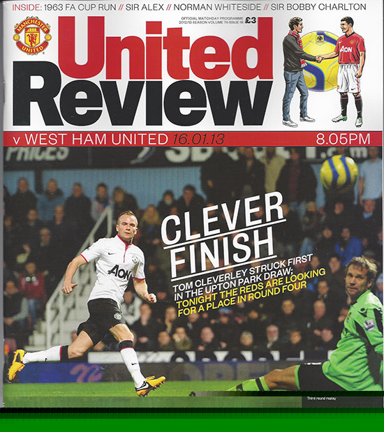 Manchester United FC v West Ham United FC