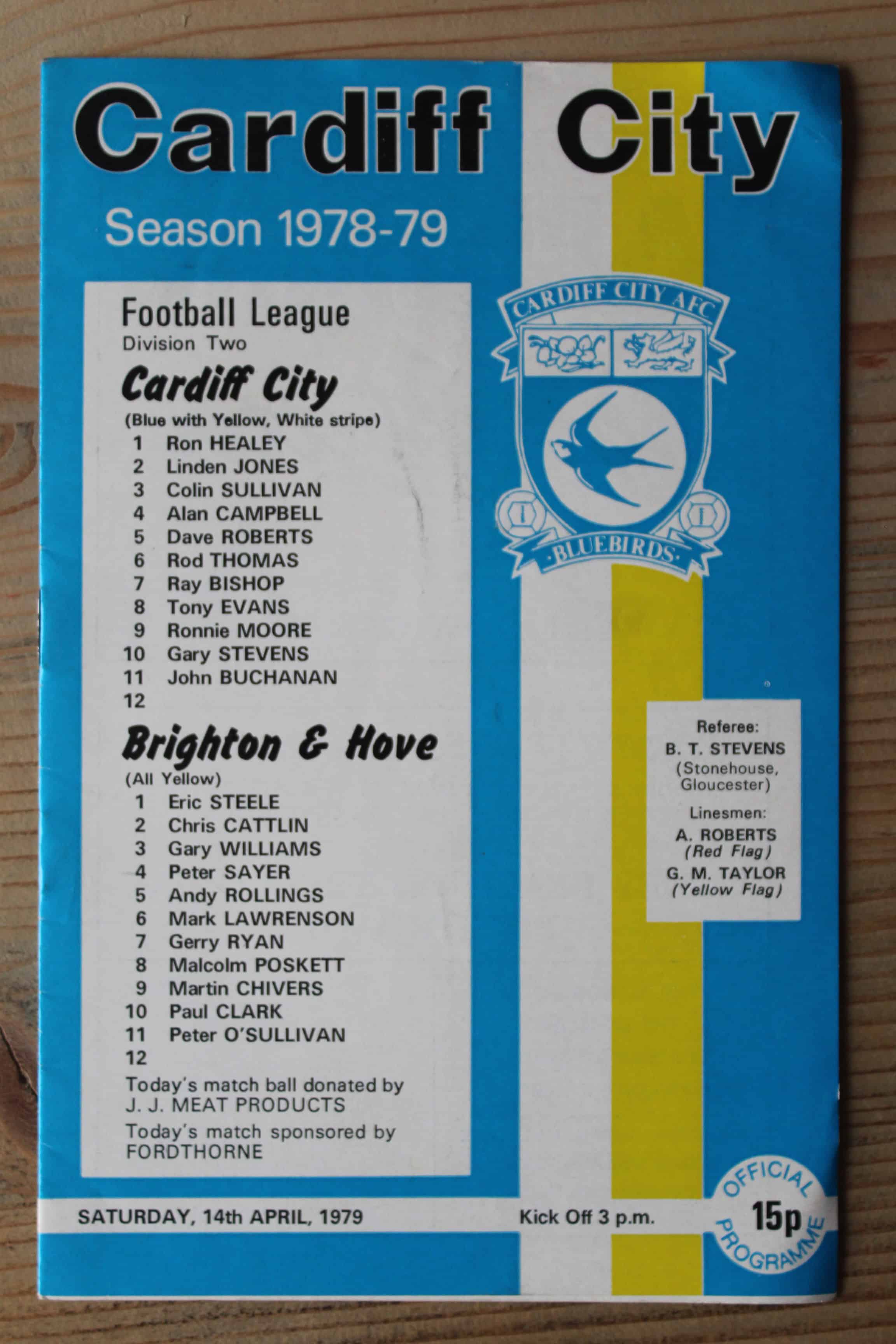 Cardiff City FC v Brighton & Hove Albion FC