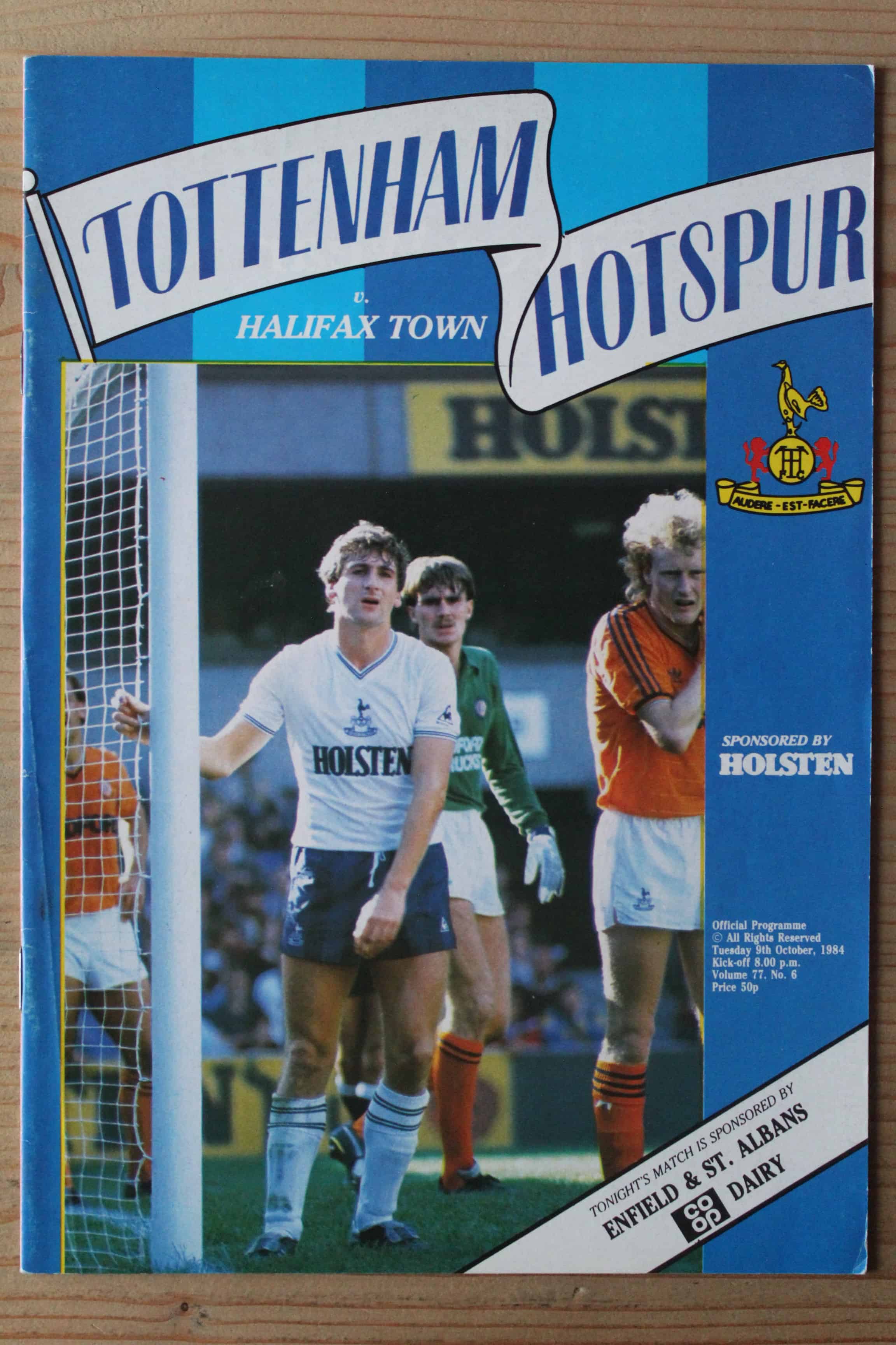 Tottenham Hotspur FC v Halifax Town A.F.C