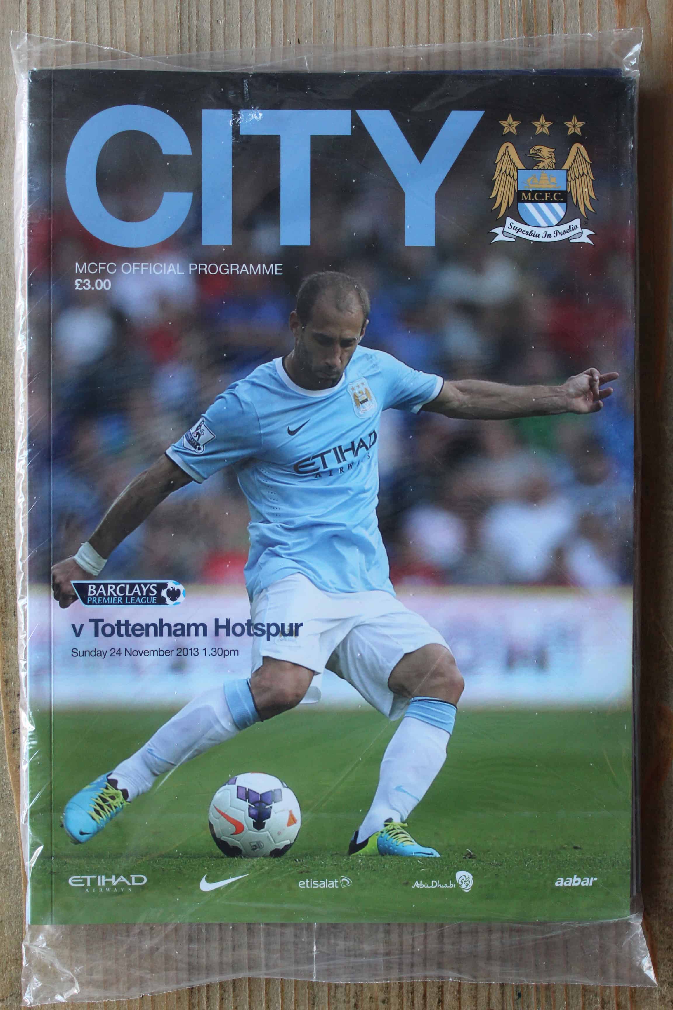 Manchester City FC v Tottenham Hotspur FC