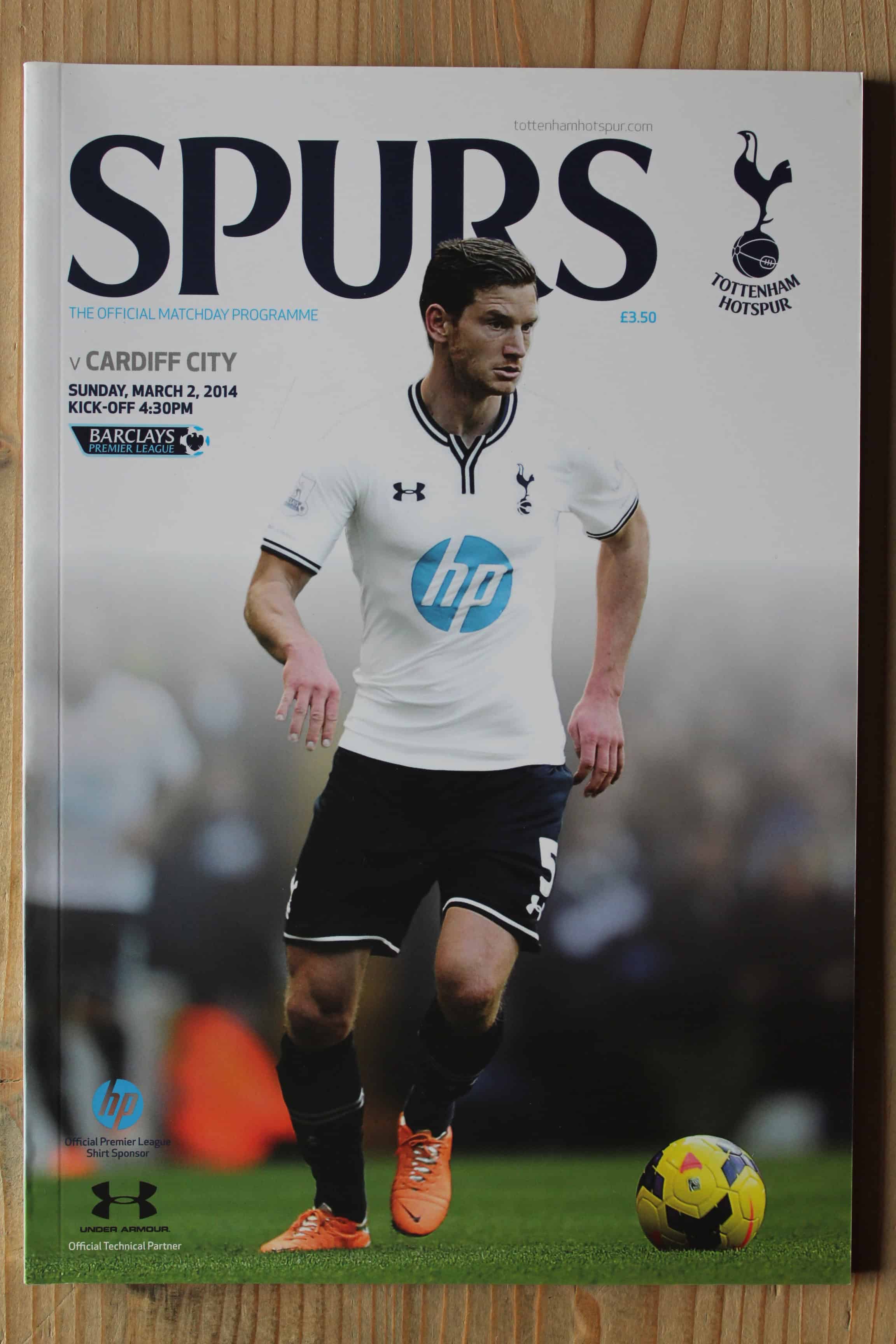 Tottenham Hotspur FC v Cardiff City FC