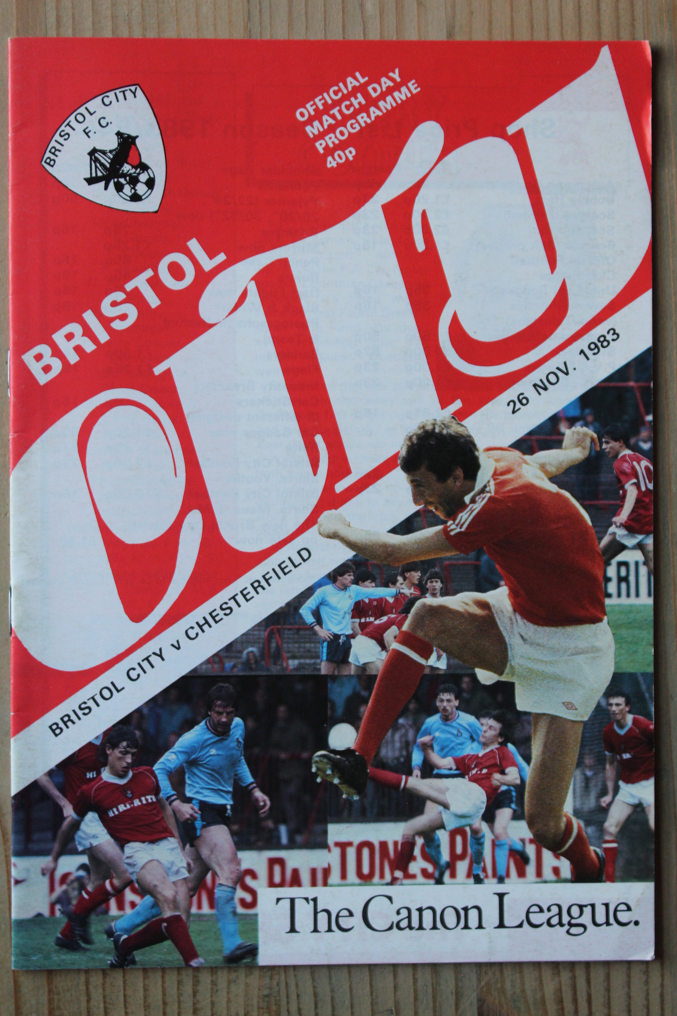Bristol City FC v Chesterfield FC
