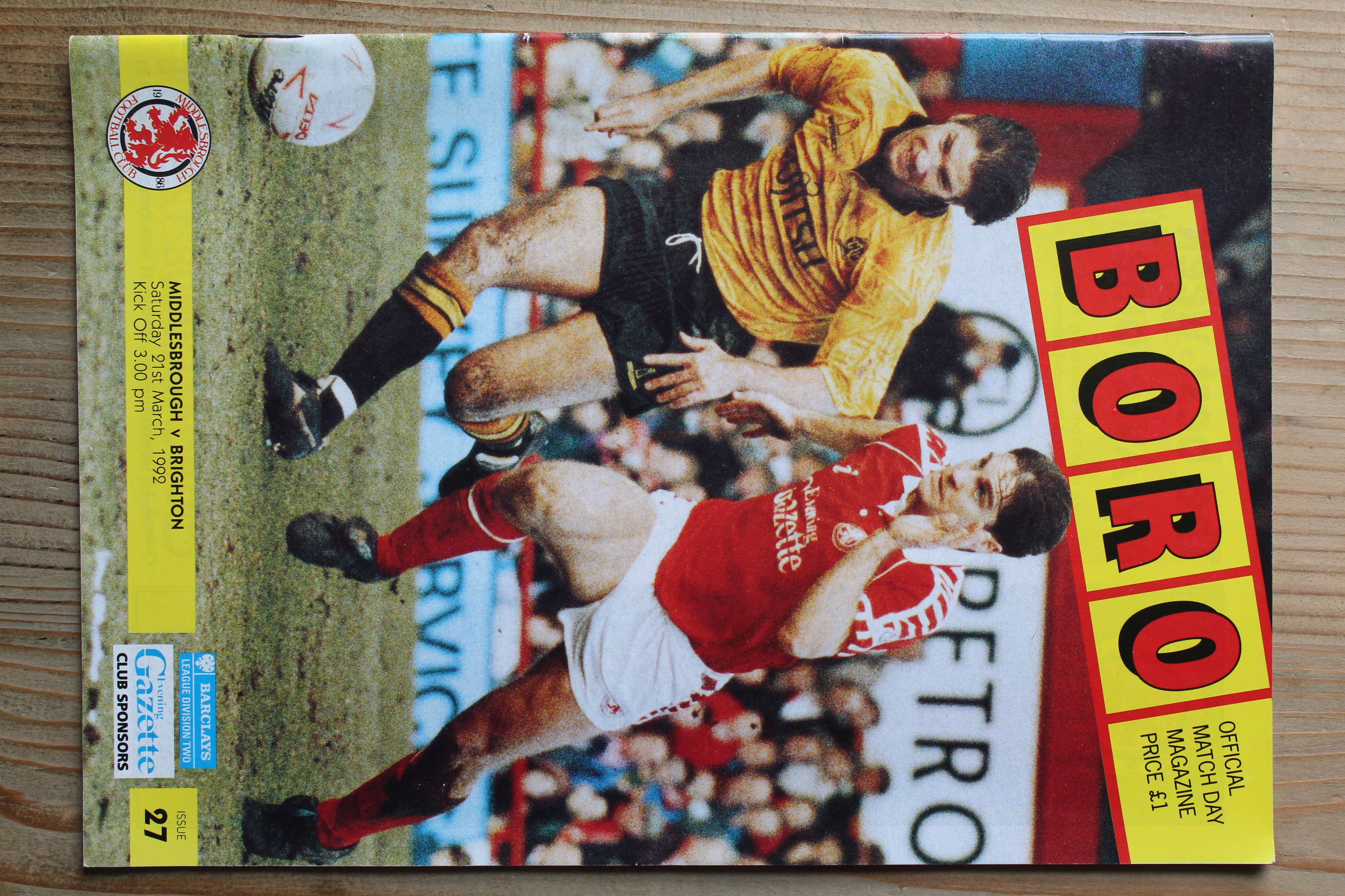 Middlesbrough FC v Brighton & Hove Albion FC