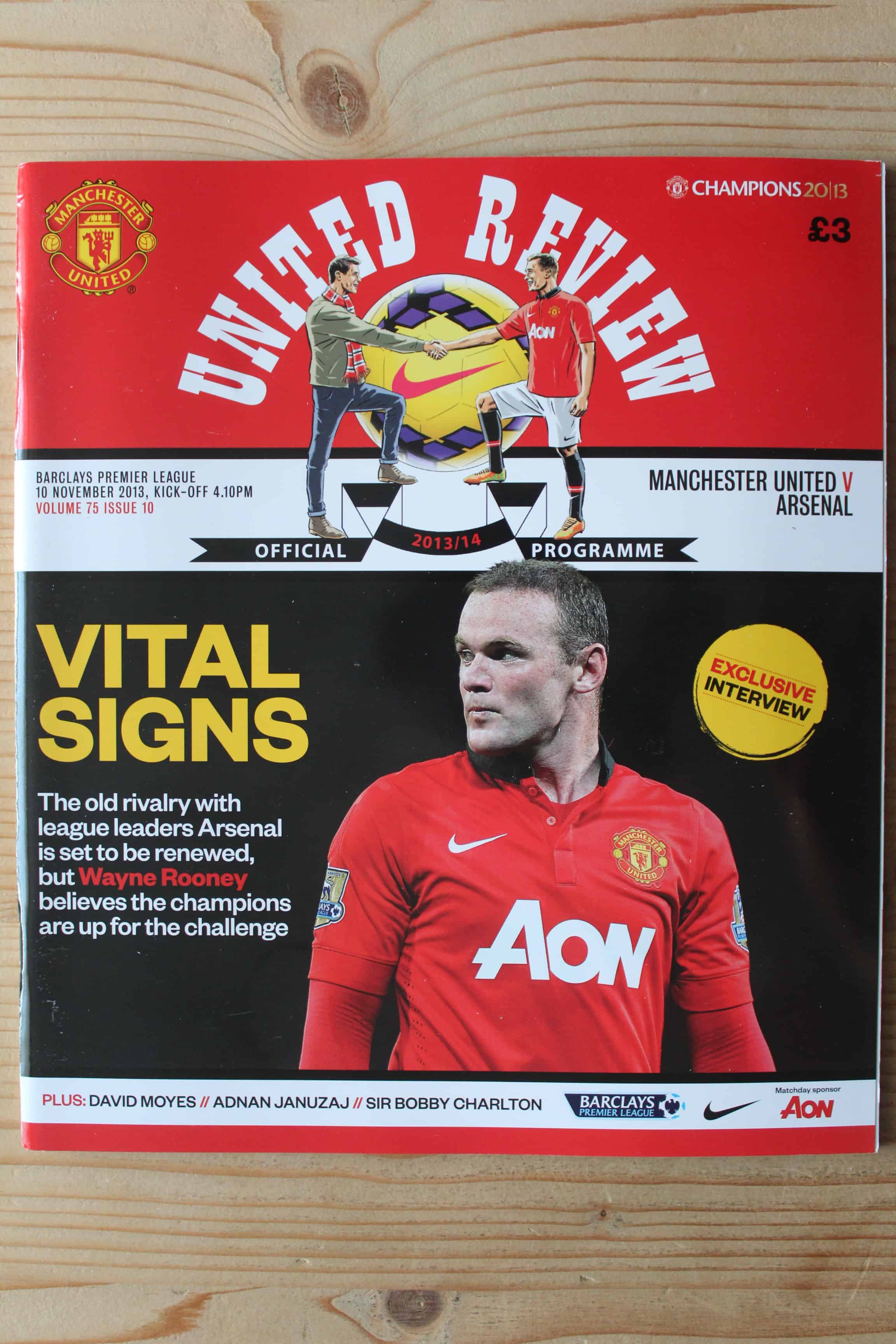 Manchester United FC v Arsenal FC