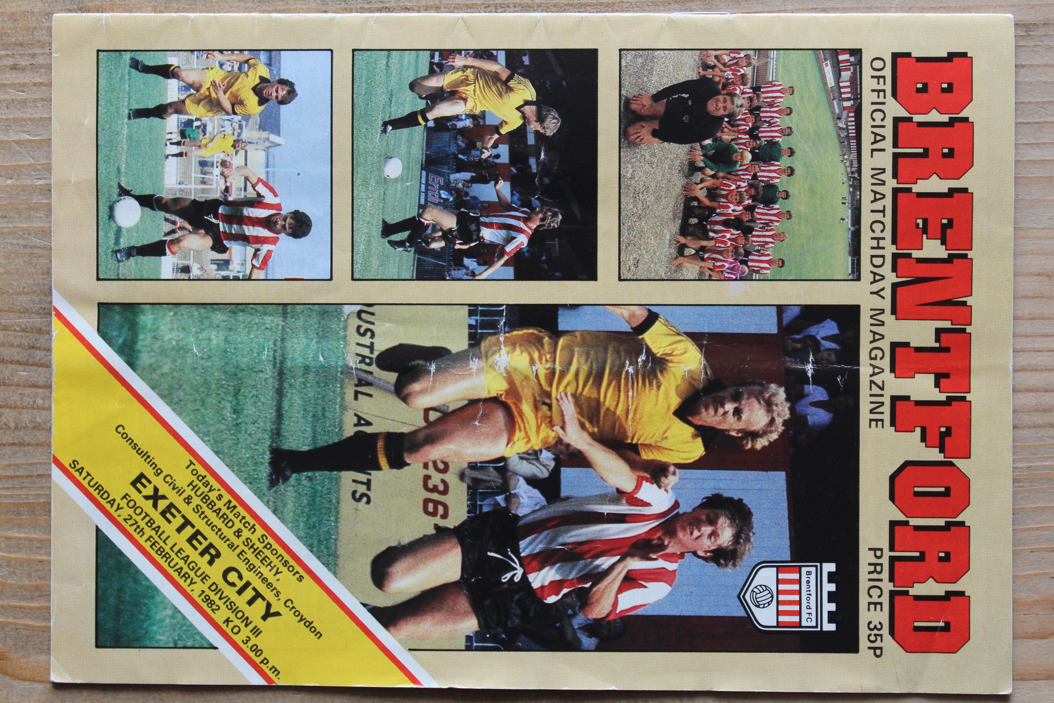 Brentford FC v Exeter City FC