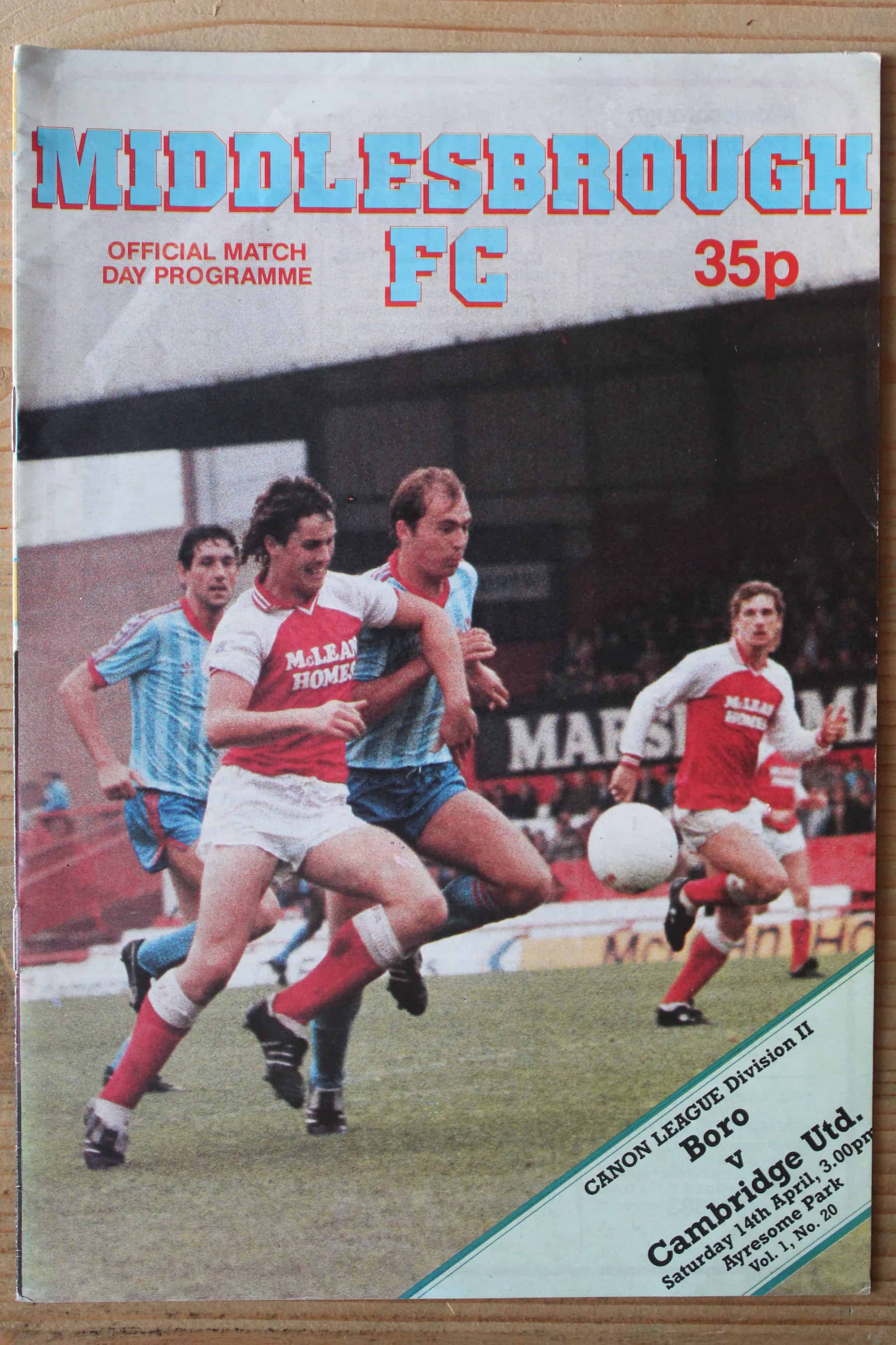 Middlesbrough FC v Cambridge United FC