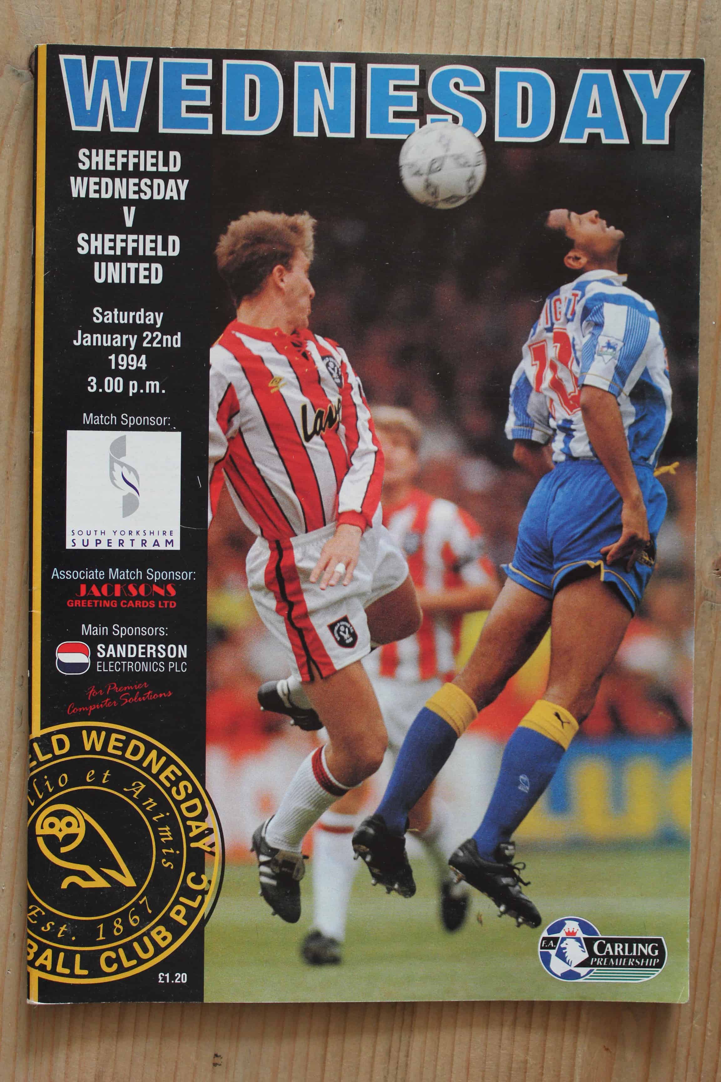 Sheffield Wednesday FC  v Sheffield United FC