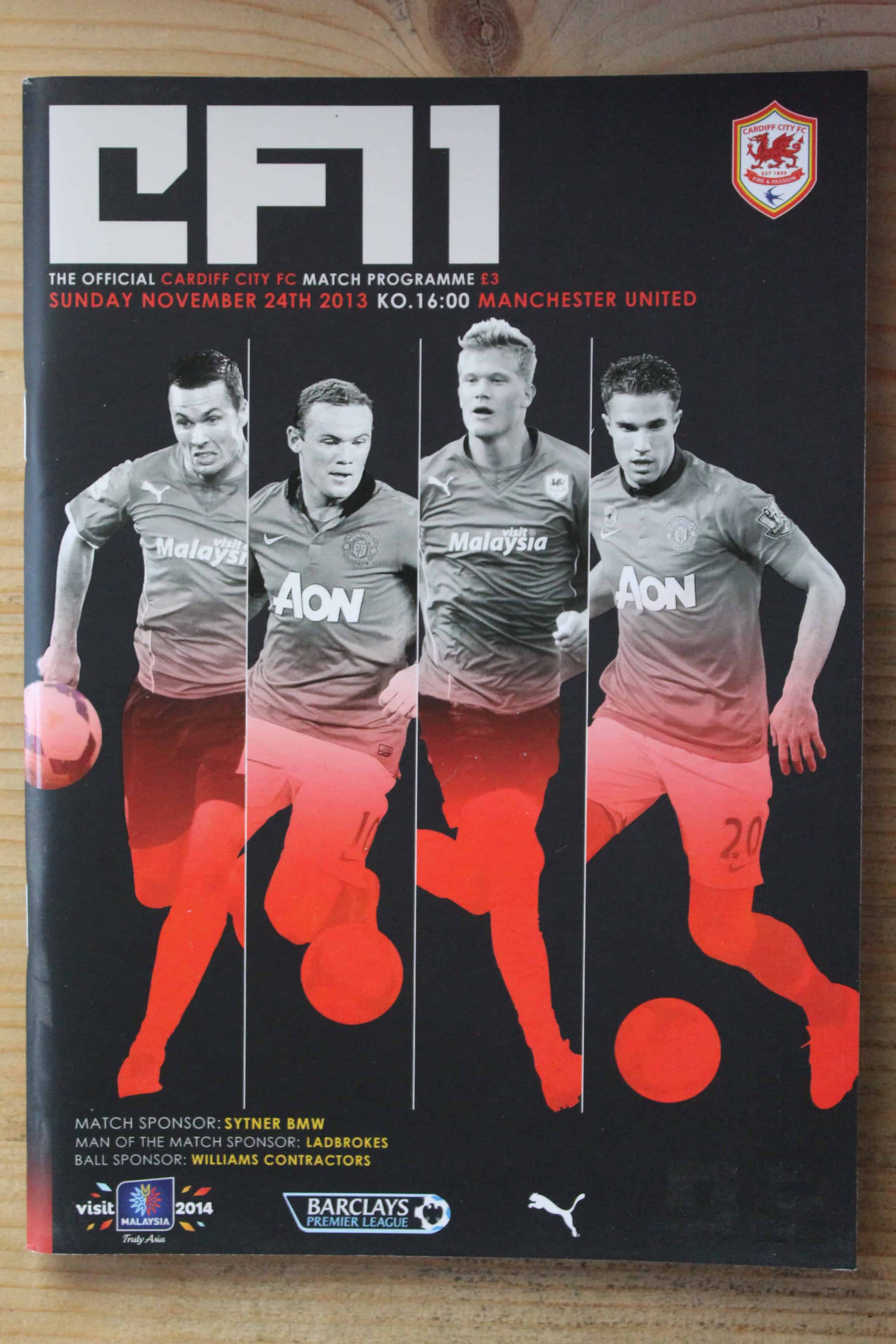 Cardiff City FC v Manchester United FC