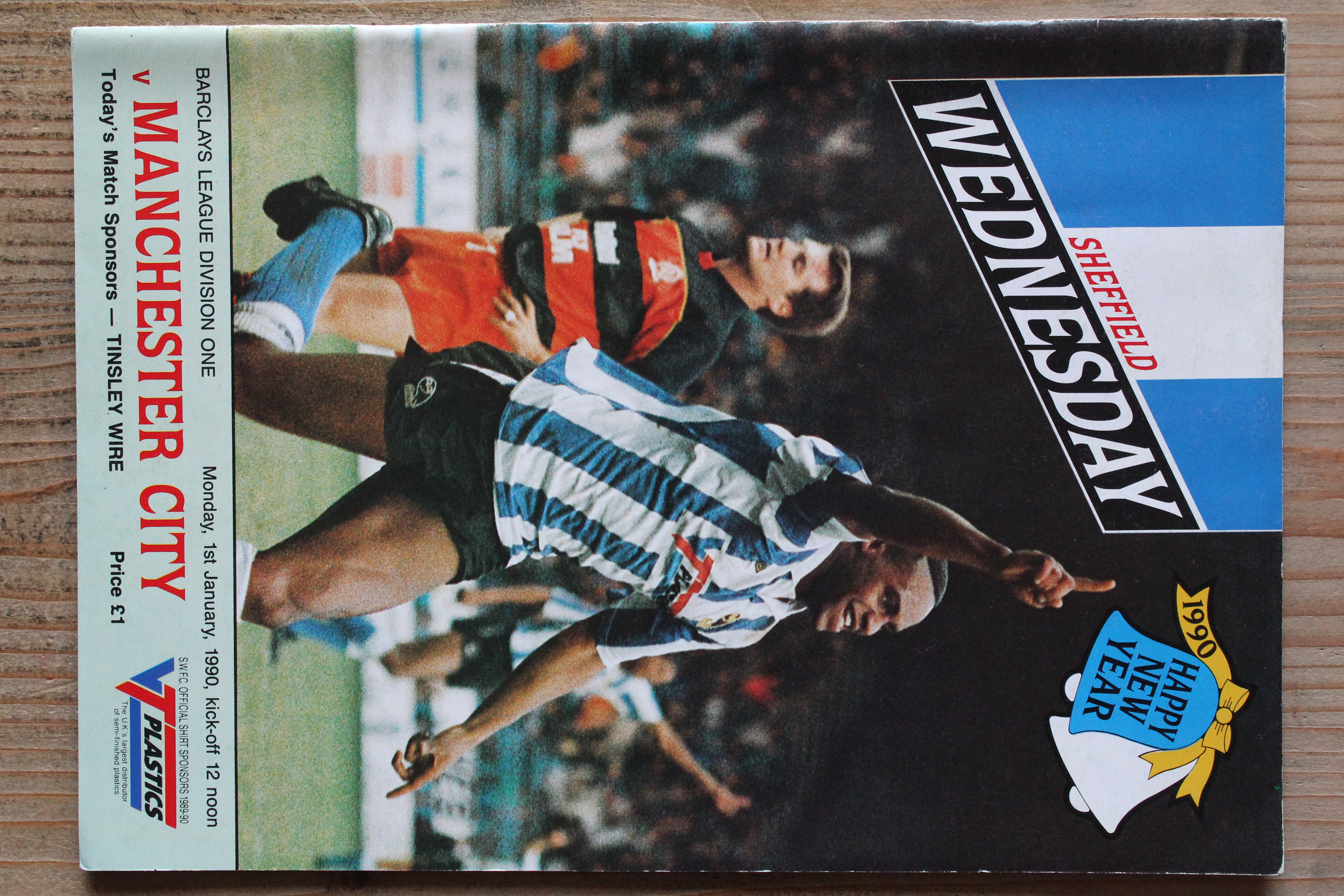Sheffield Wednesday FC  v Manchester City FC