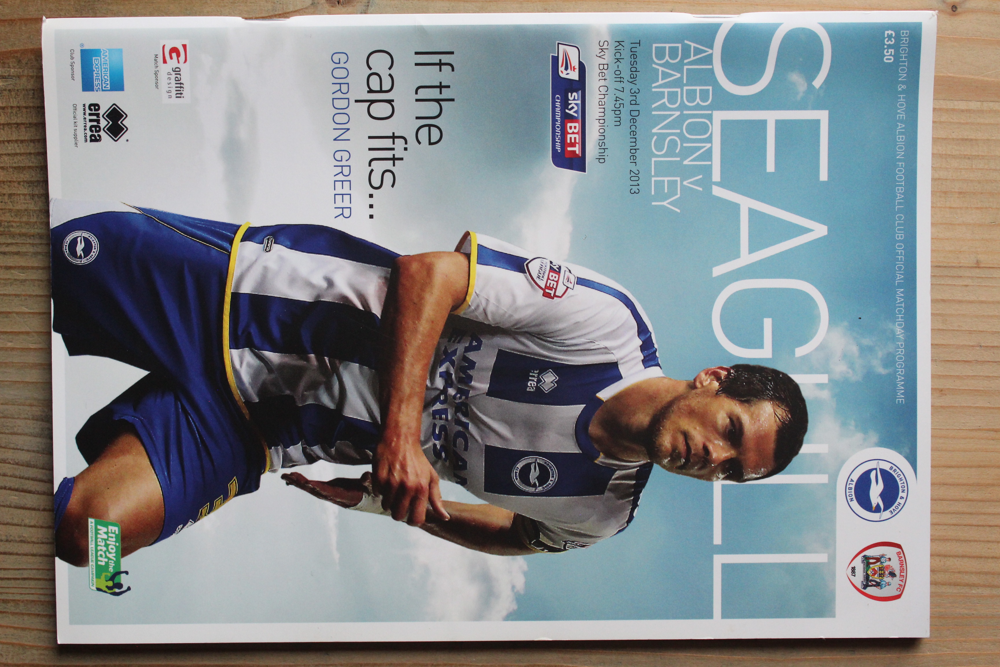 Brighton & Hove Albion FC v Barnsley FC