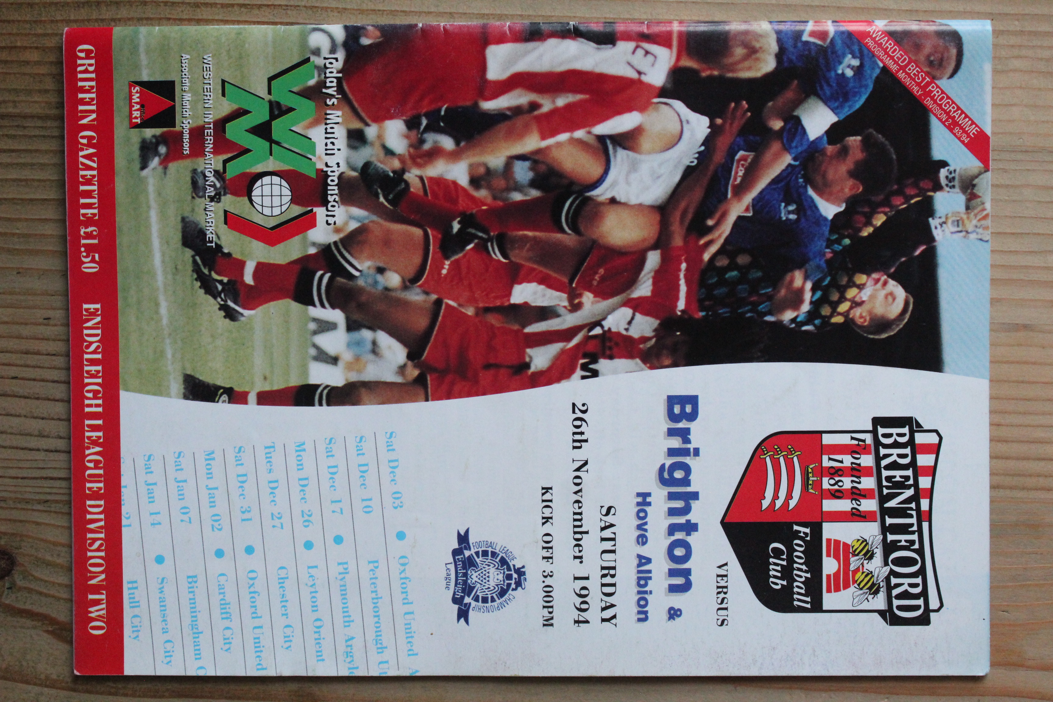 Brentford FC v Brighton & Hove Albion FC