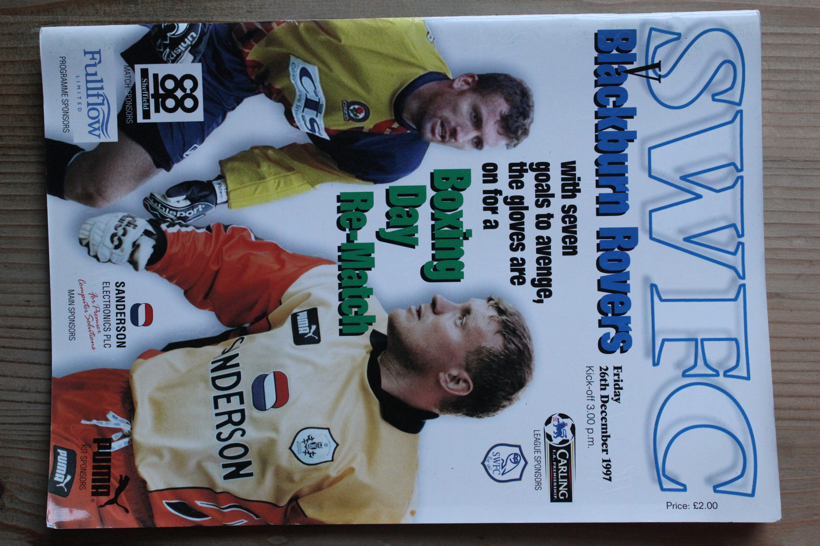 Sheffield Wednesday FC  v Blackburn Rovers FC