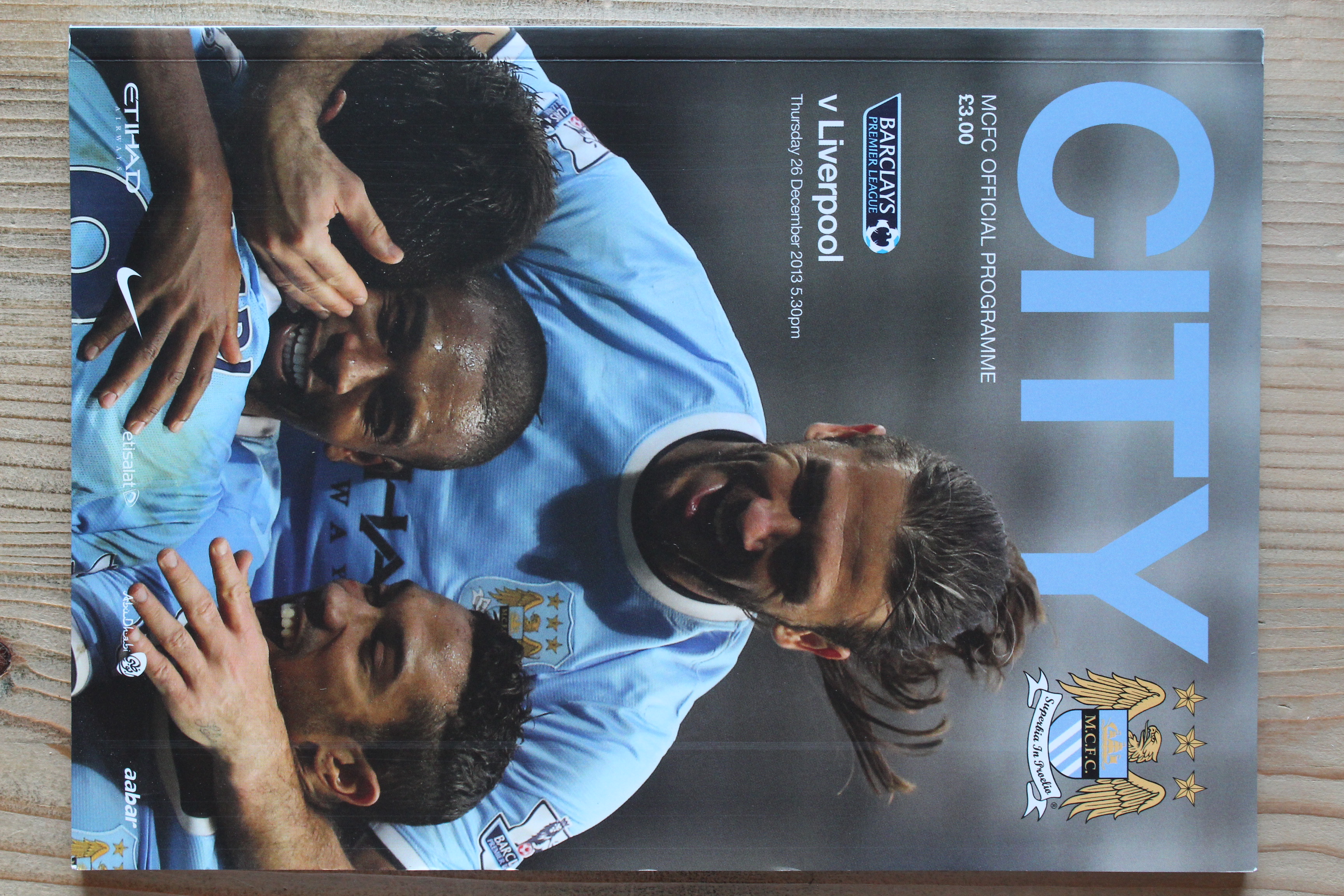 Manchester City FC v Liverpool FC