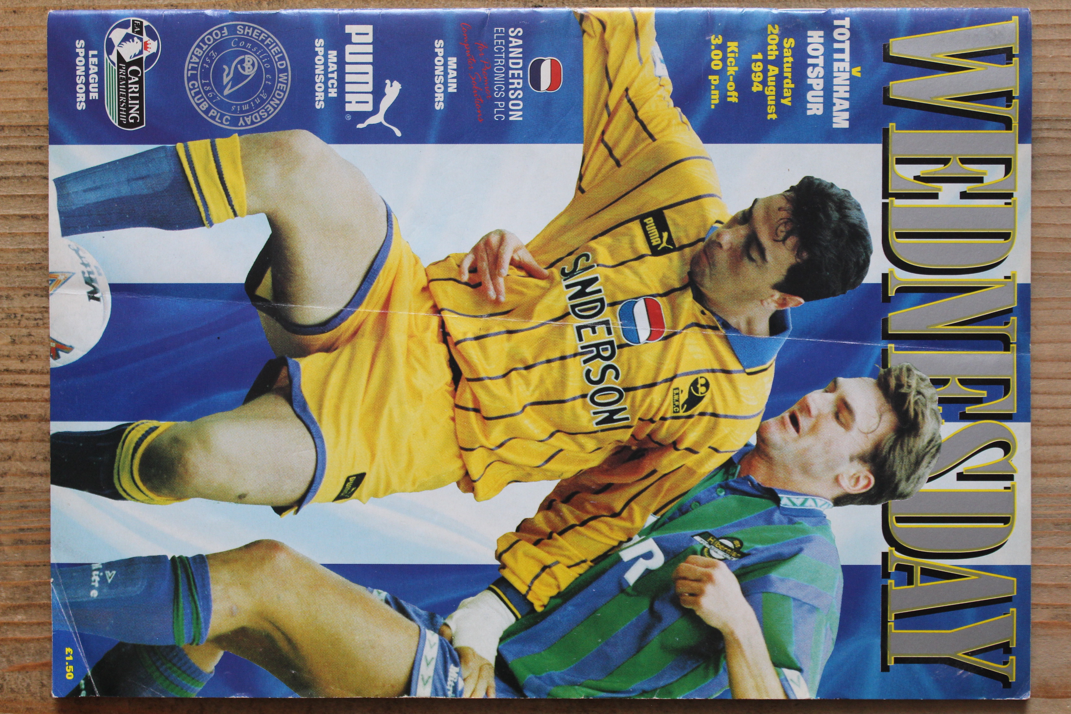 Sheffield Wednesday FC  v Tottenham Hotspur FC
