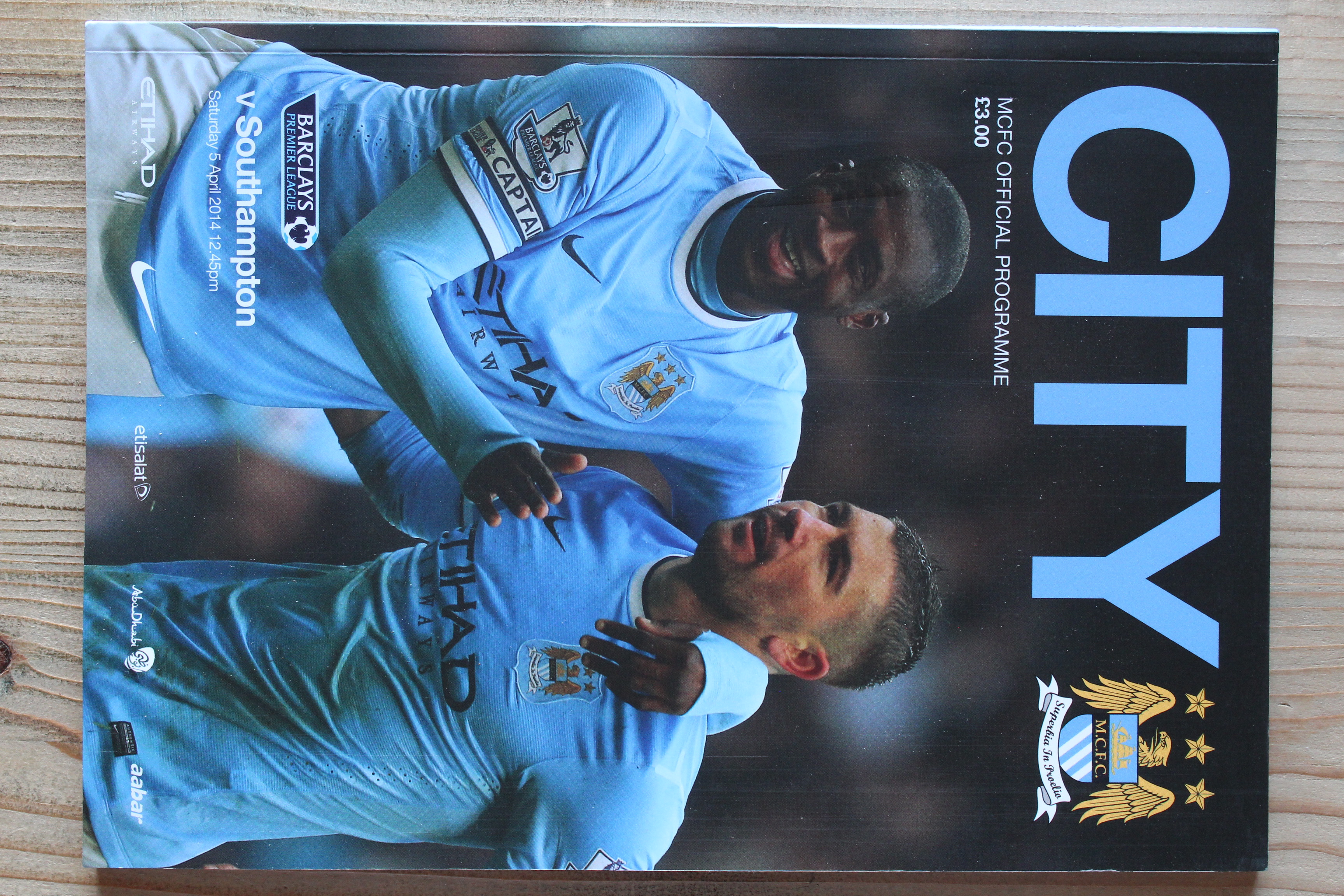 Manchester City FC v Southampton FC