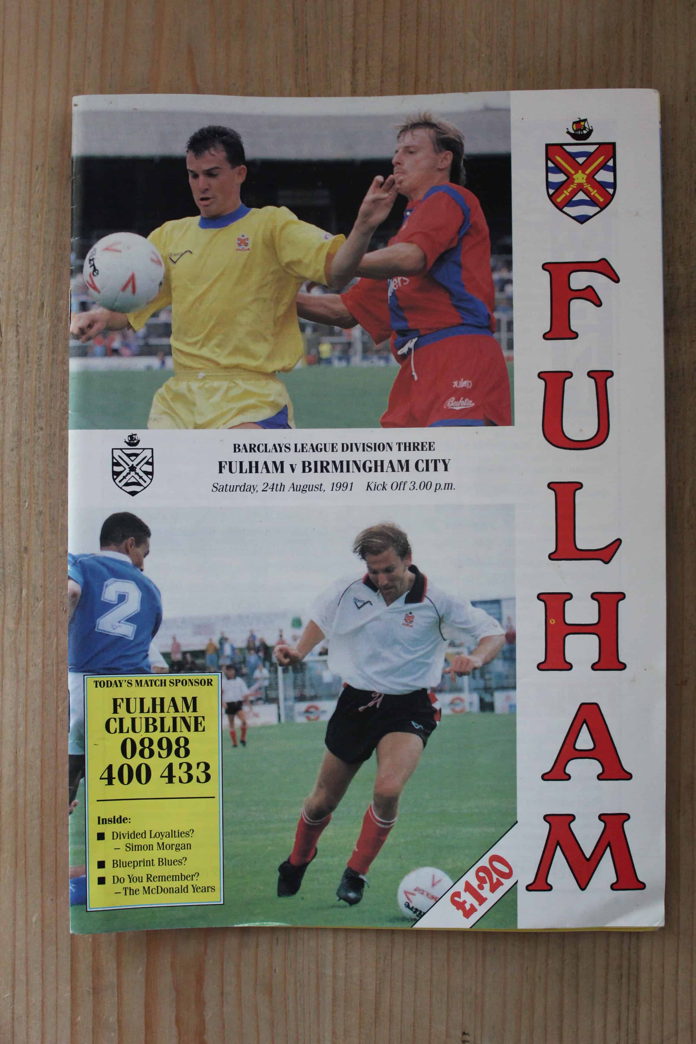 Fulham FC v Birmingham City FC