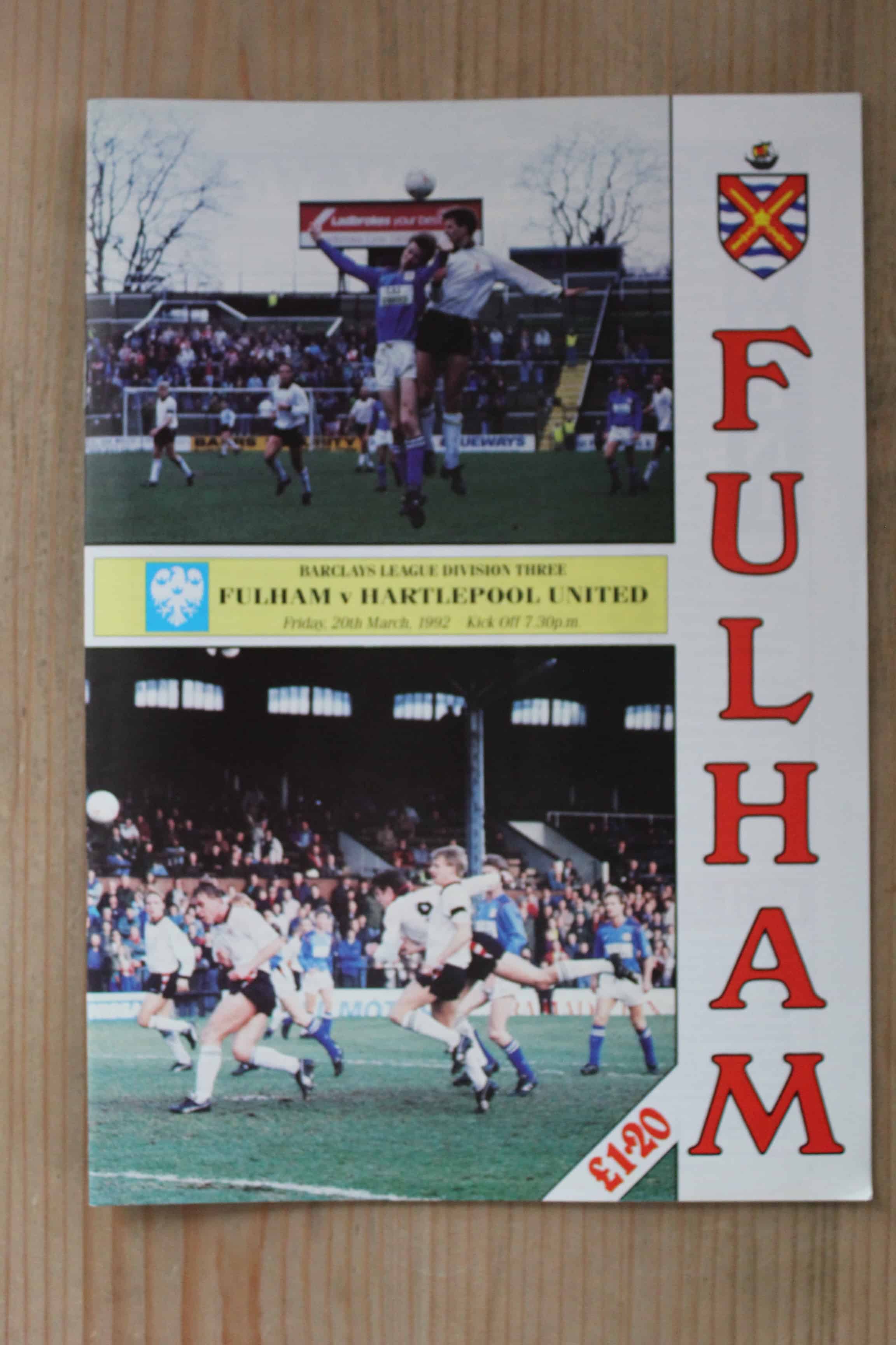 Fulham FC v Hartlepool United
