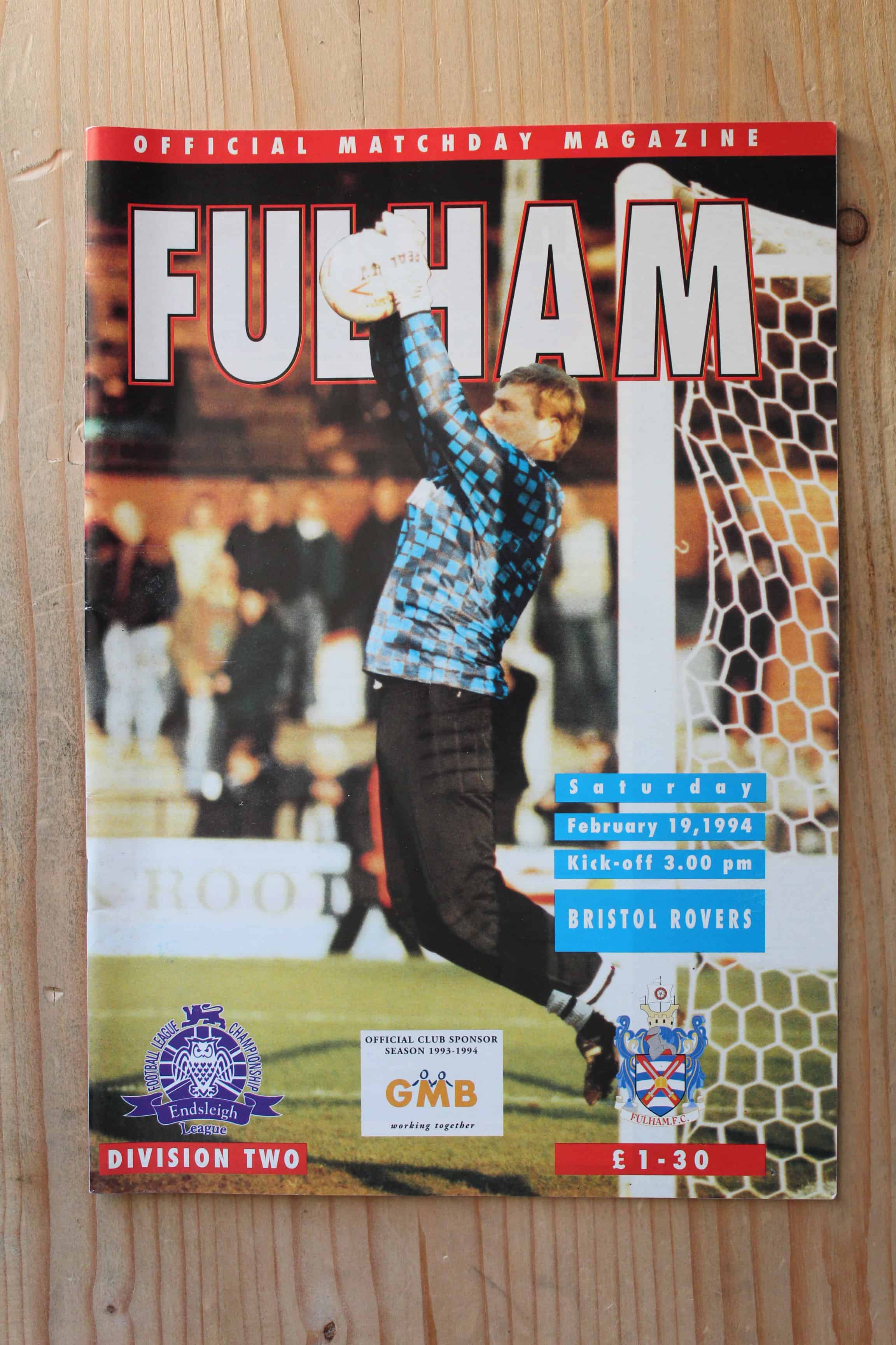 Fulham FC v Bristol Rovers FC