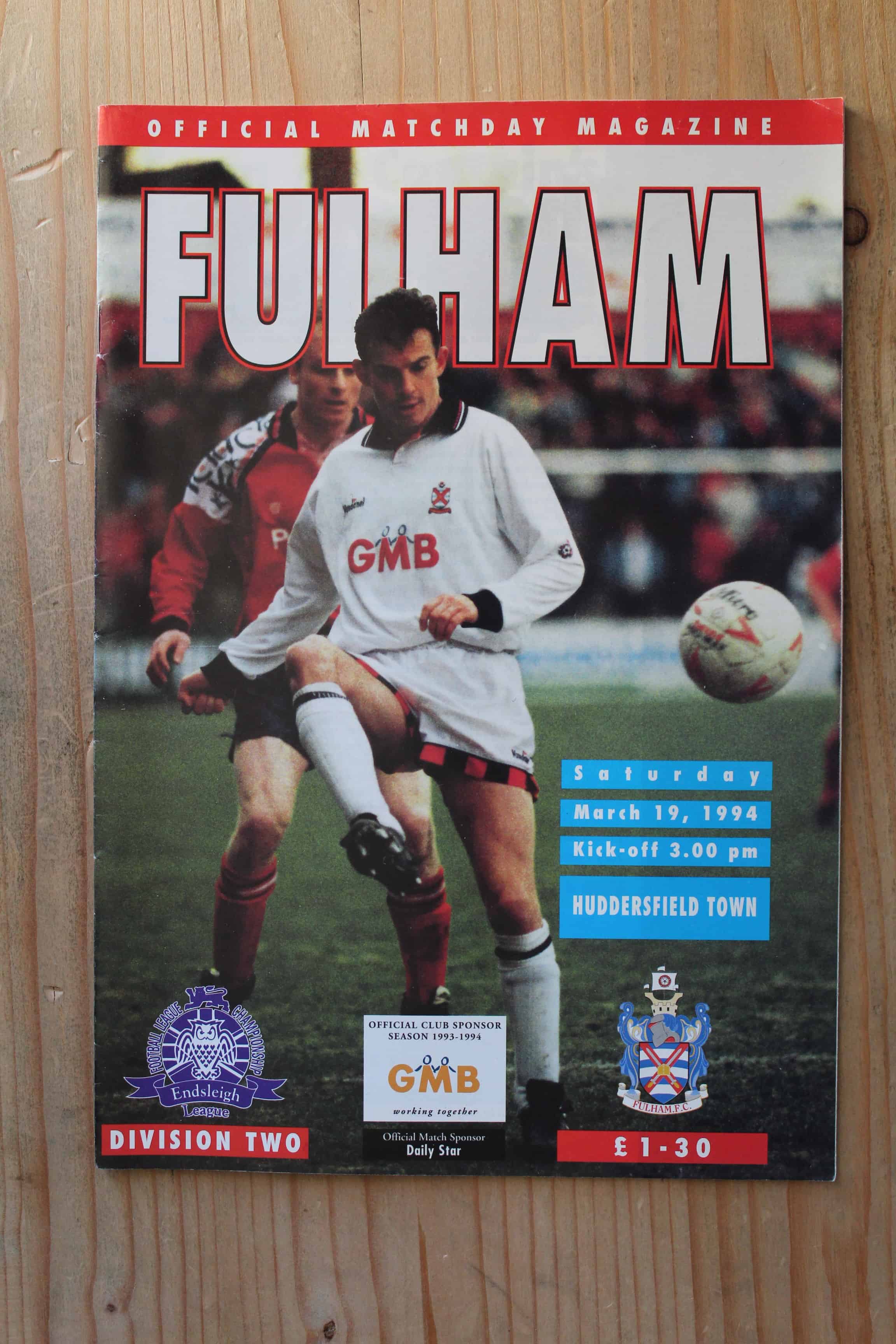 Fulham FC v Huddersfield Town FC