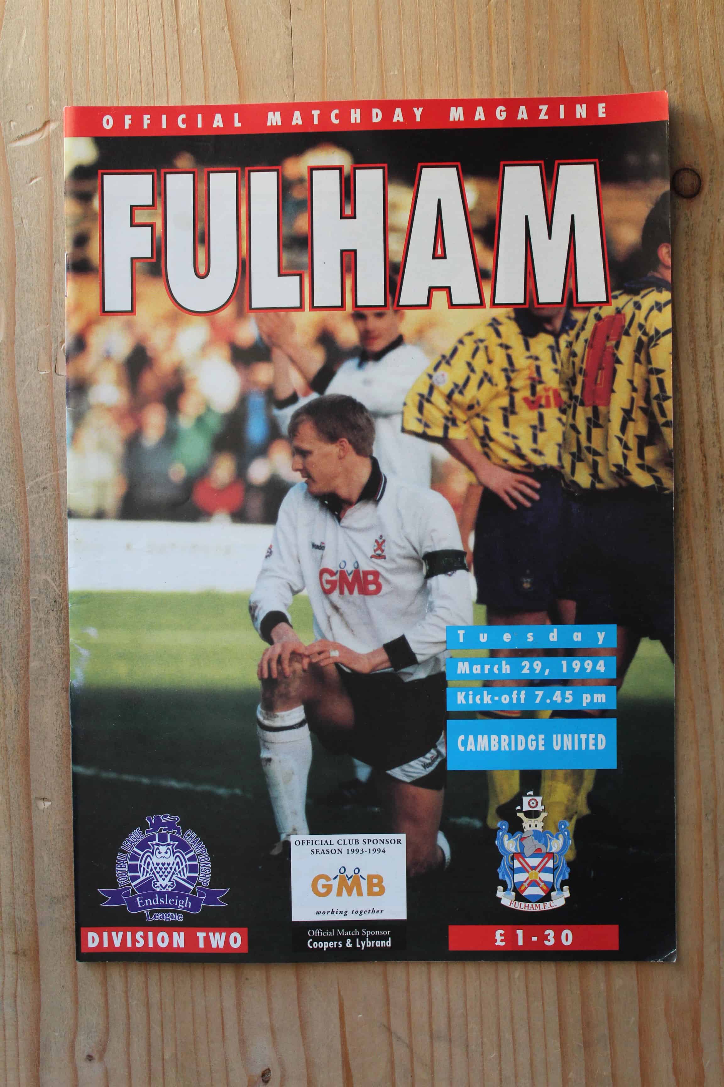 Fulham FC v Cambridge United FC
