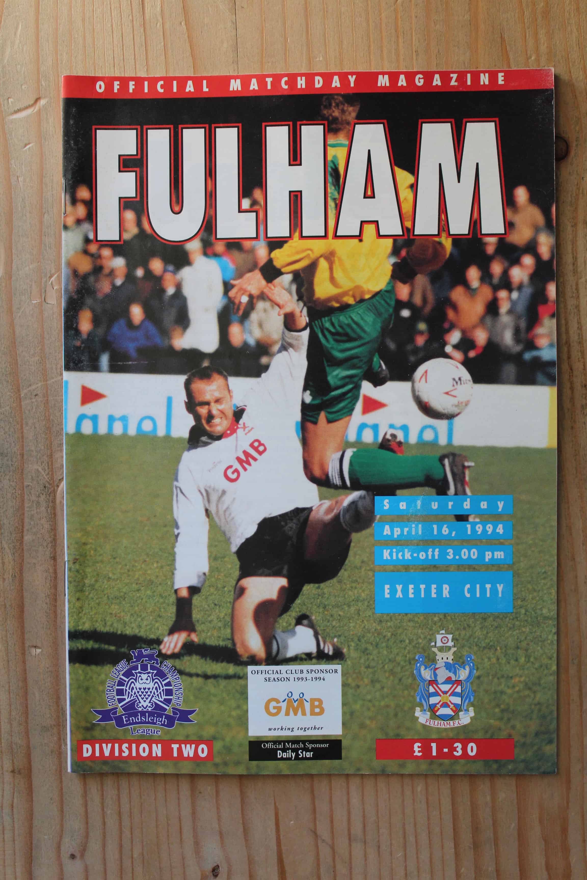 Fulham FC v Exeter City FC