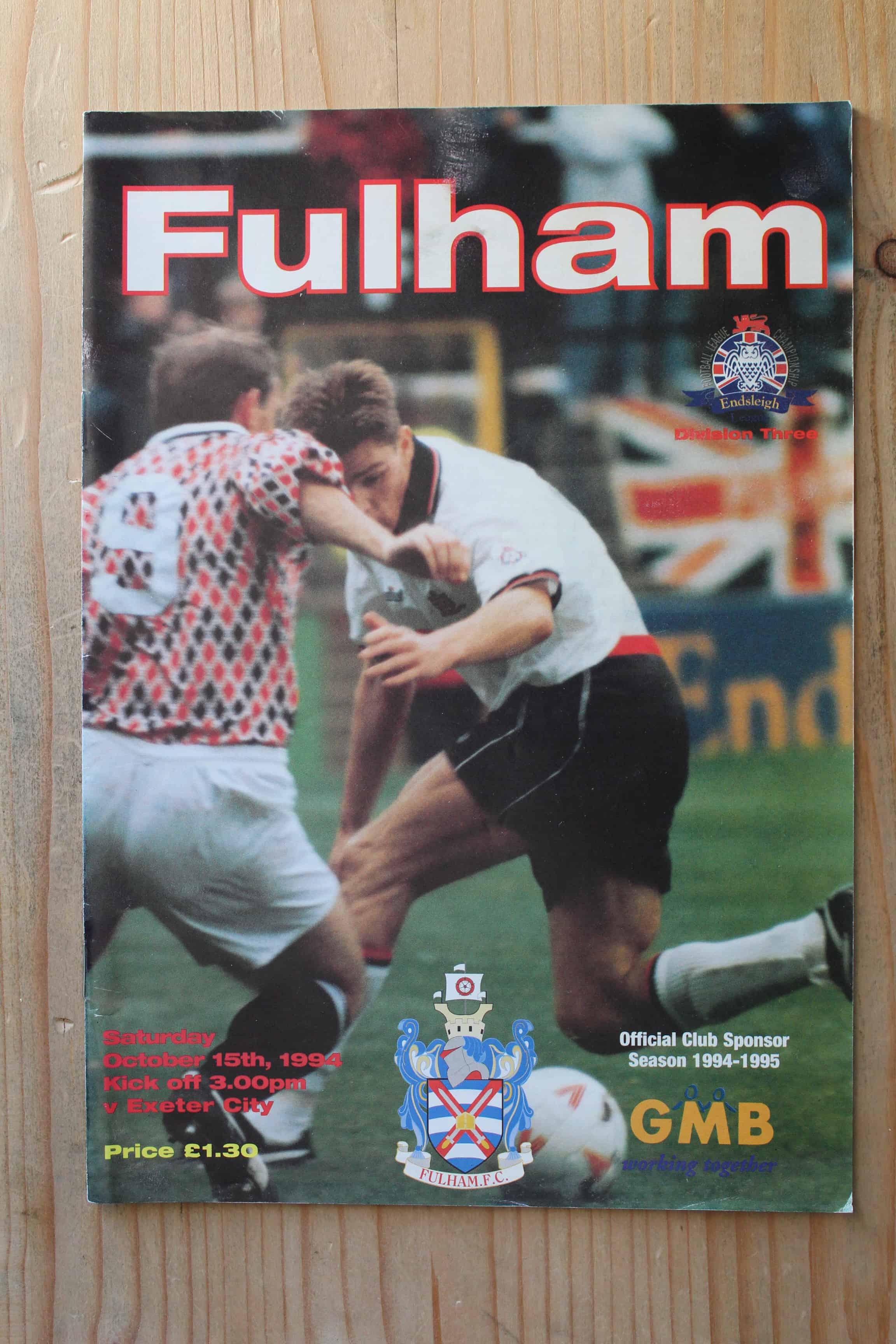Fulham FC v Exeter City FC