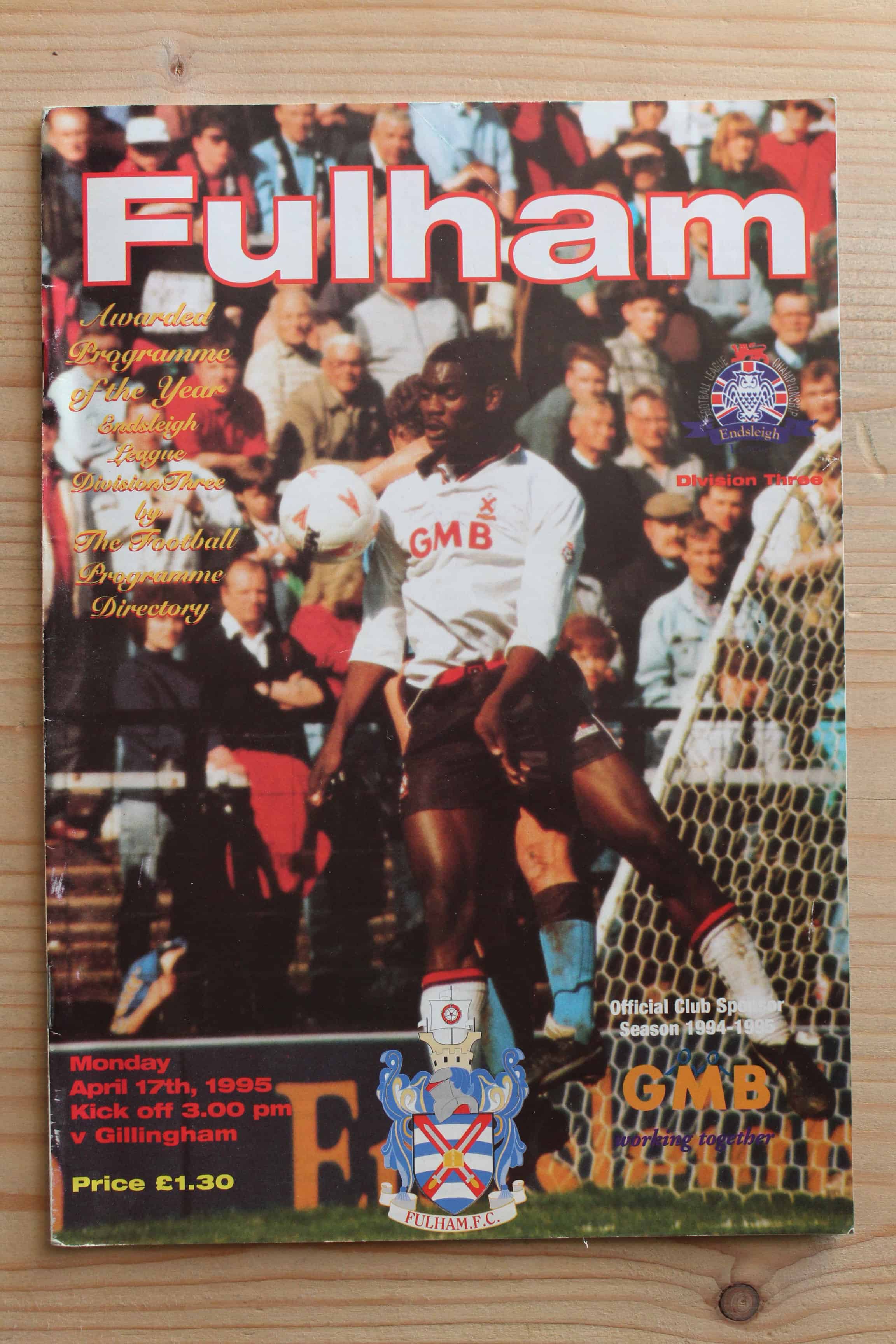 Fulham FC v Gillingham FC