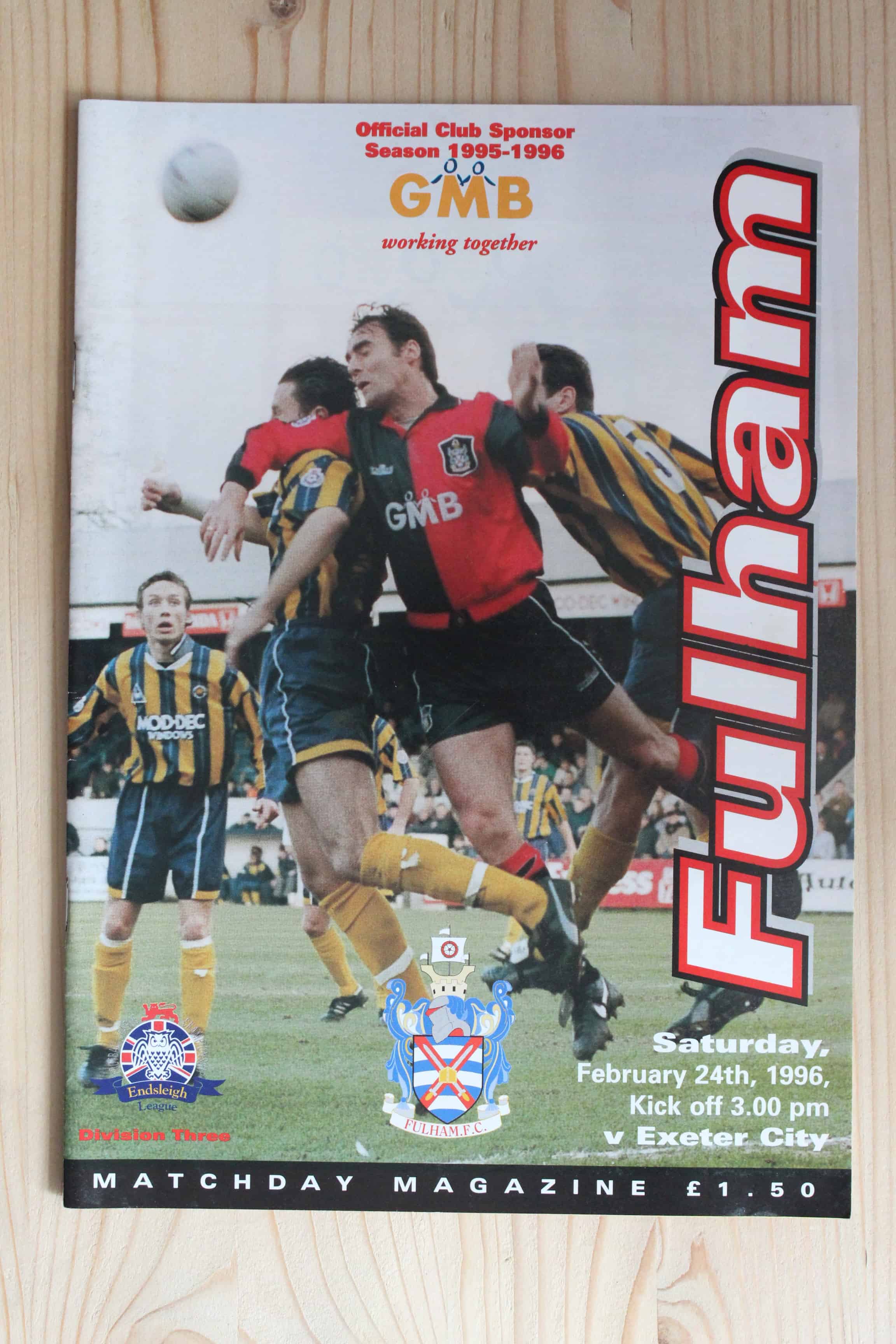 Fulham FC v Exeter City FC