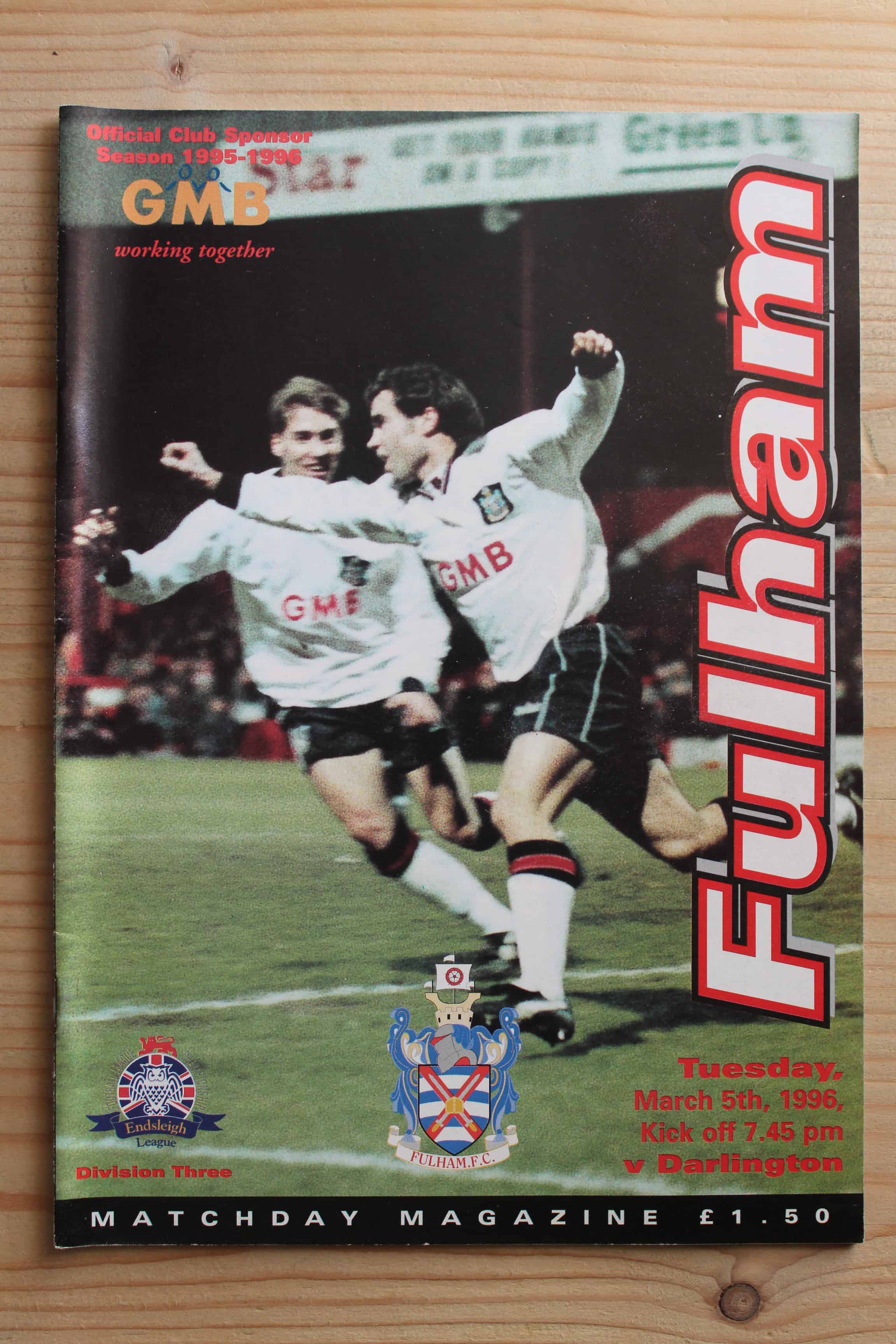 Fulham FC v Darlington FC