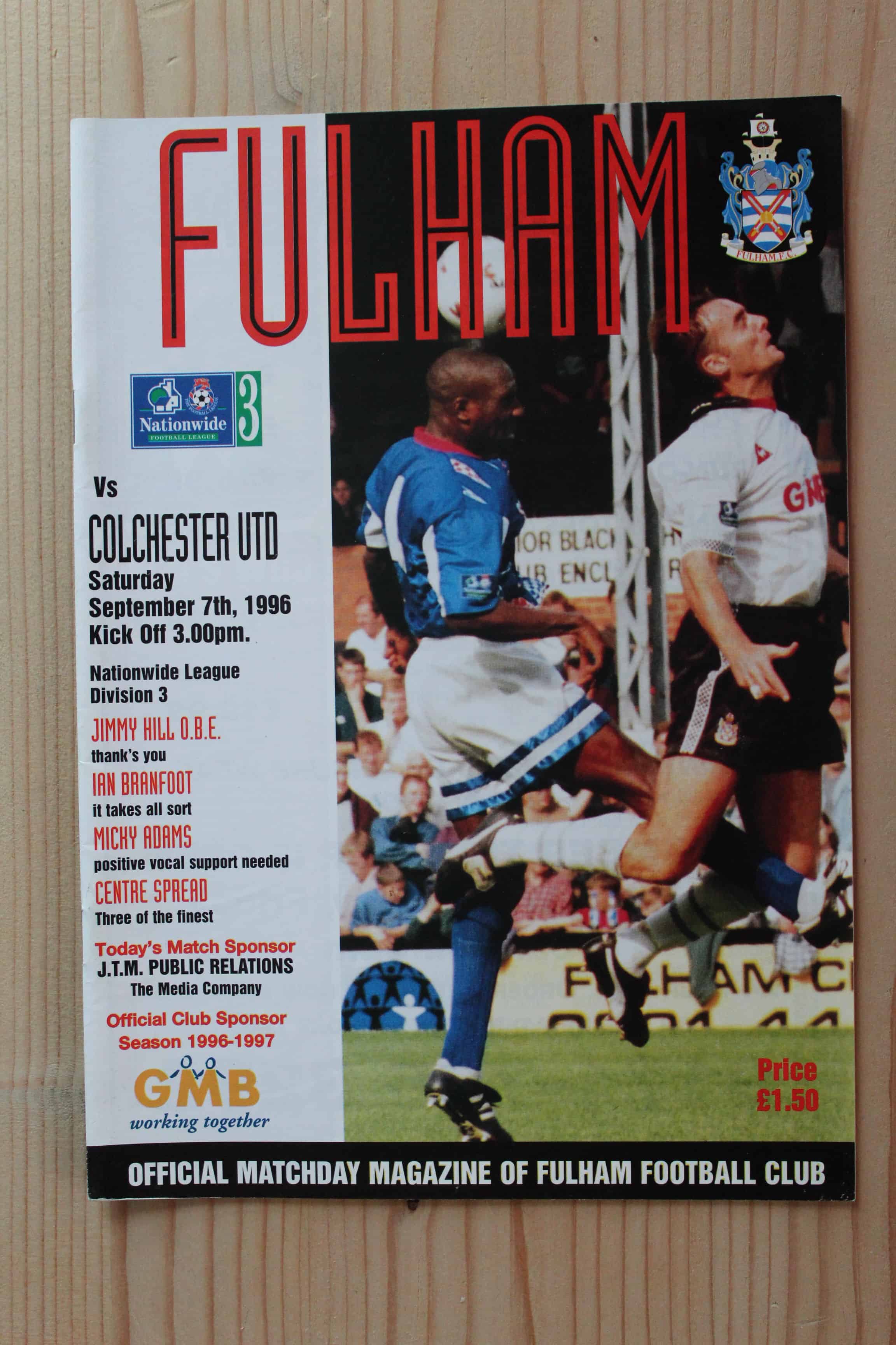 Fulham FC v Colchester United FC