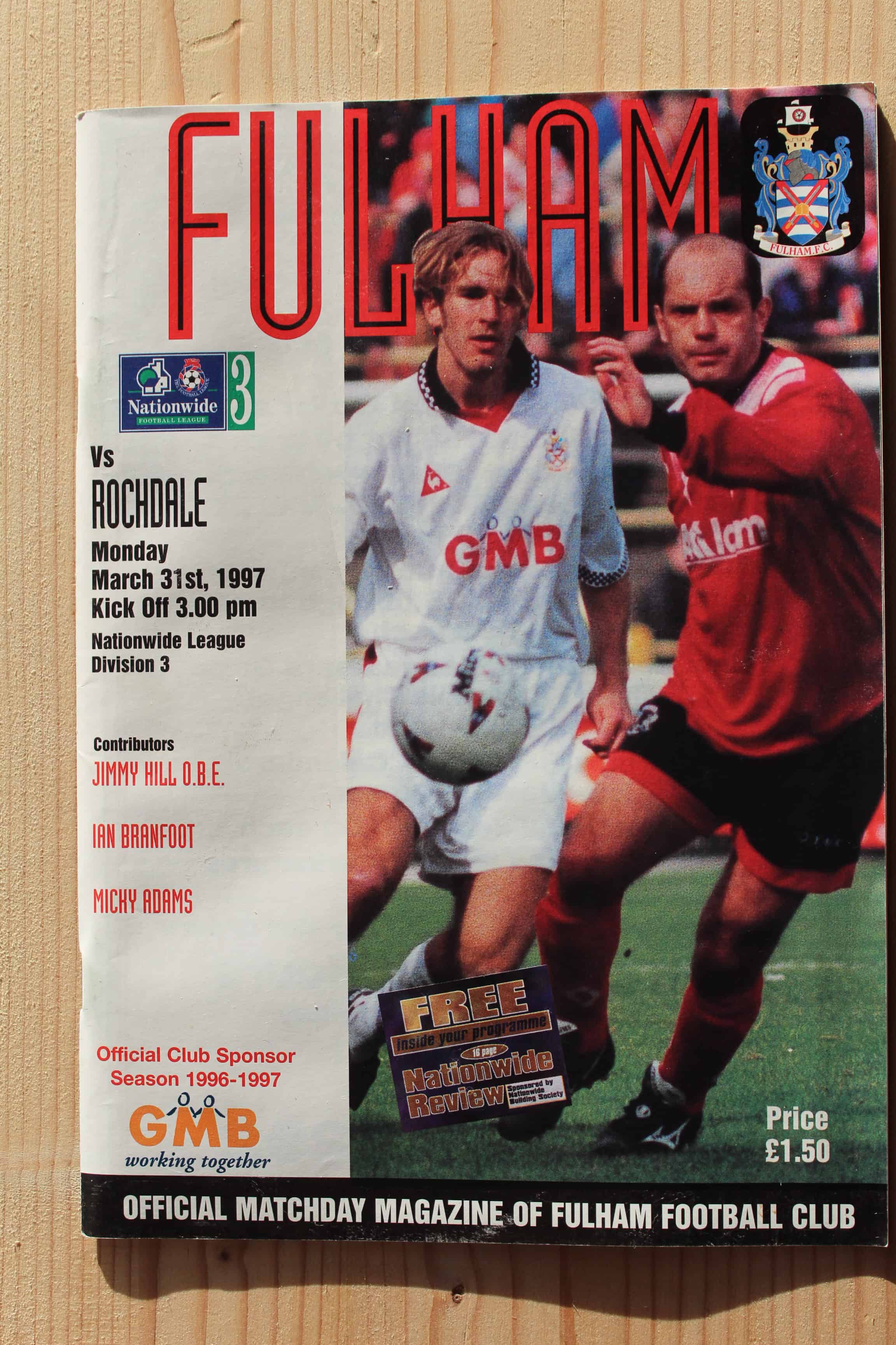 Fulham FC v Rochdale FC