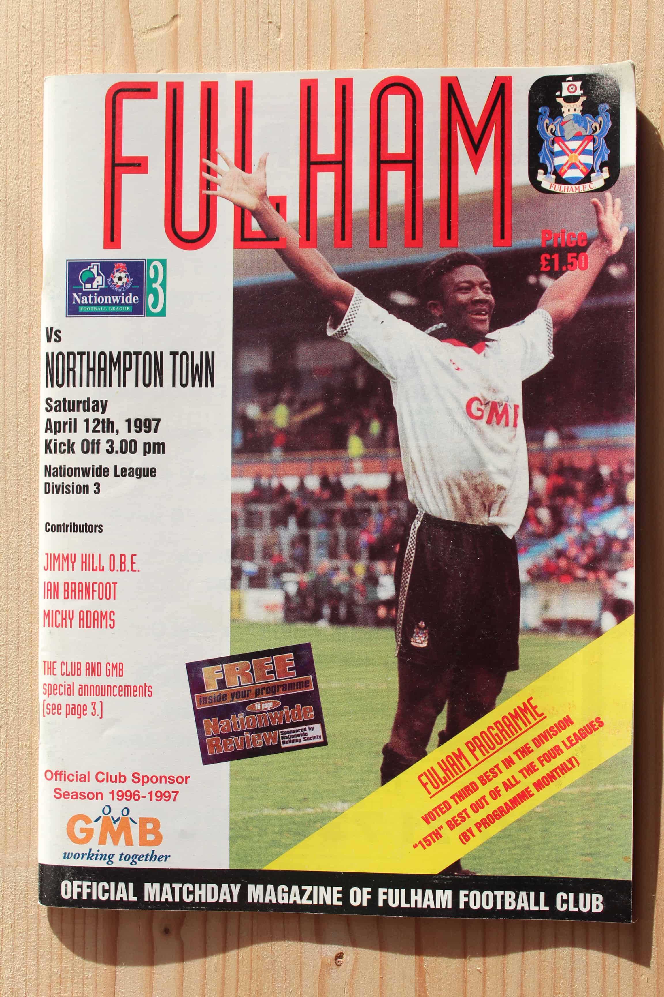 Fulham FC v Northampton Town FC