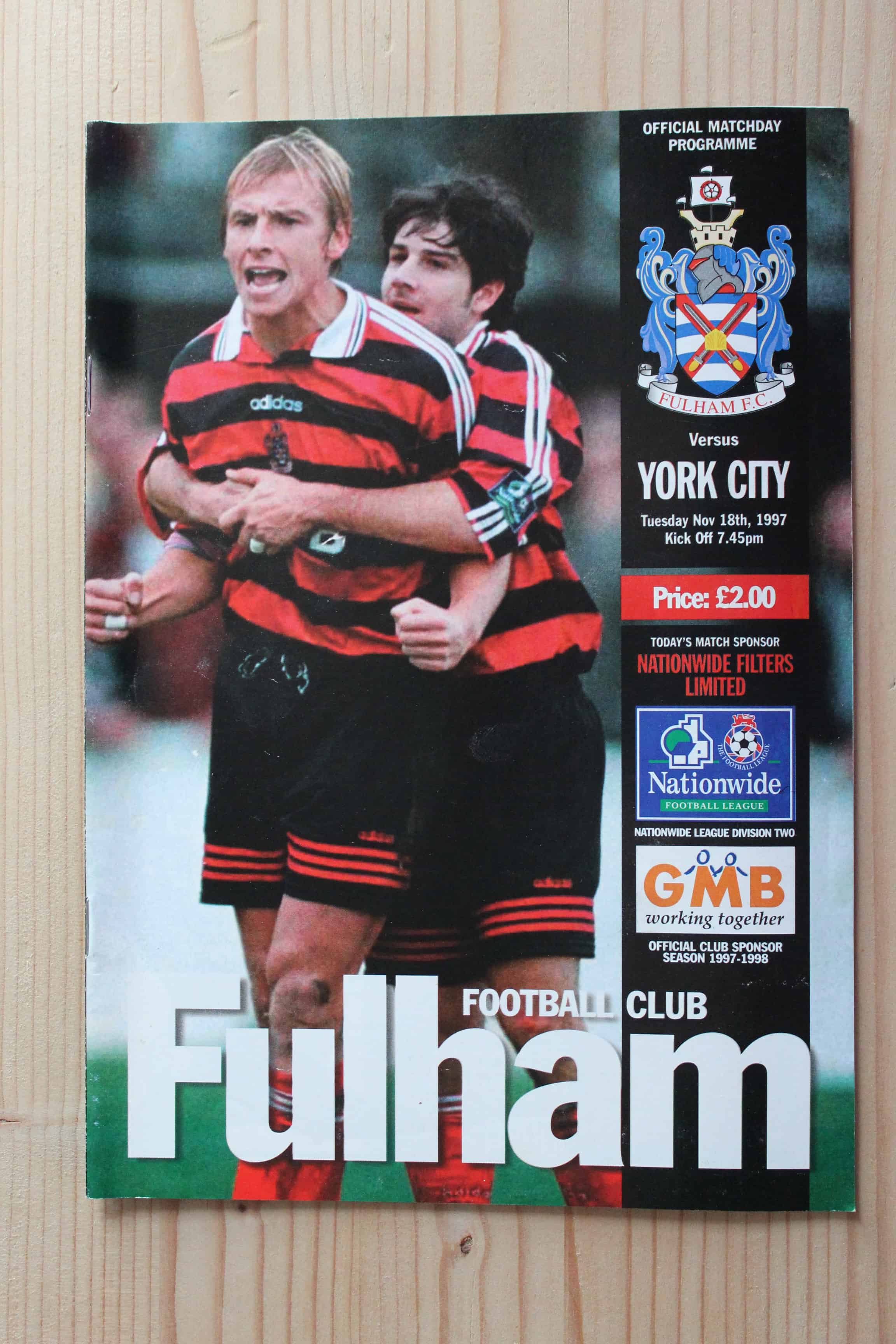 Fulham FC v York City FC