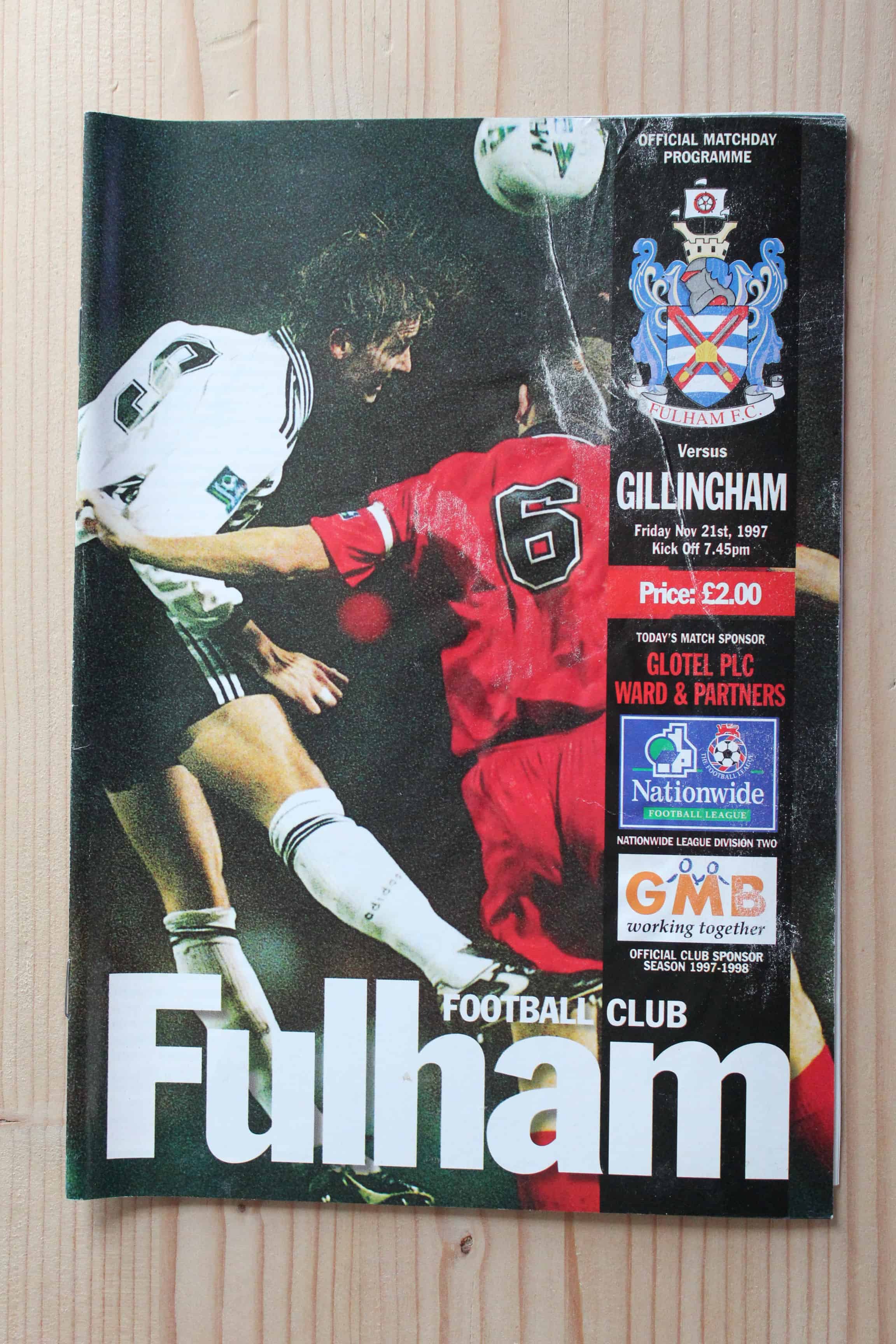 Fulham FC v Gillingham FC