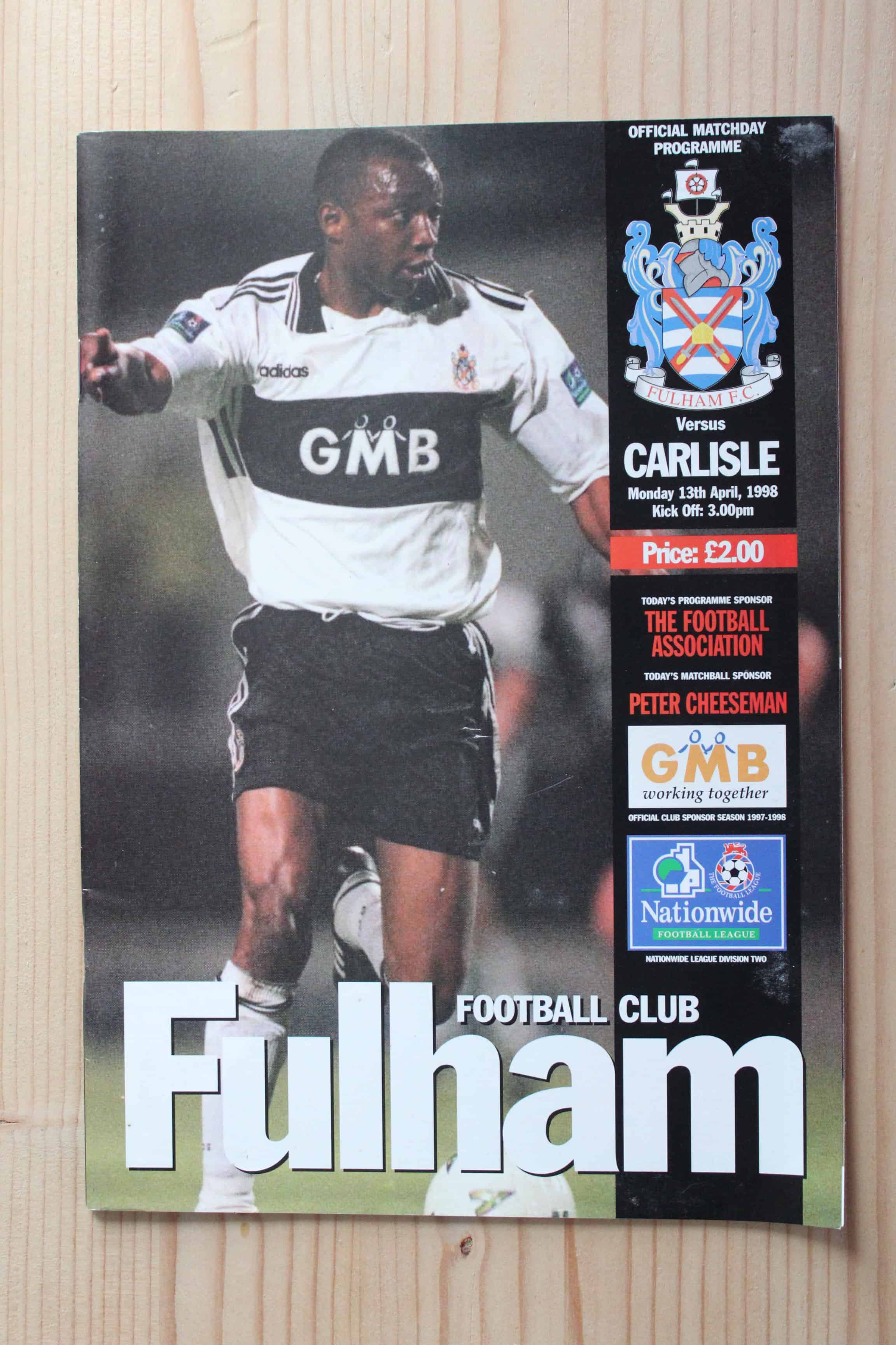 Fulham FC v Carlisle United FC