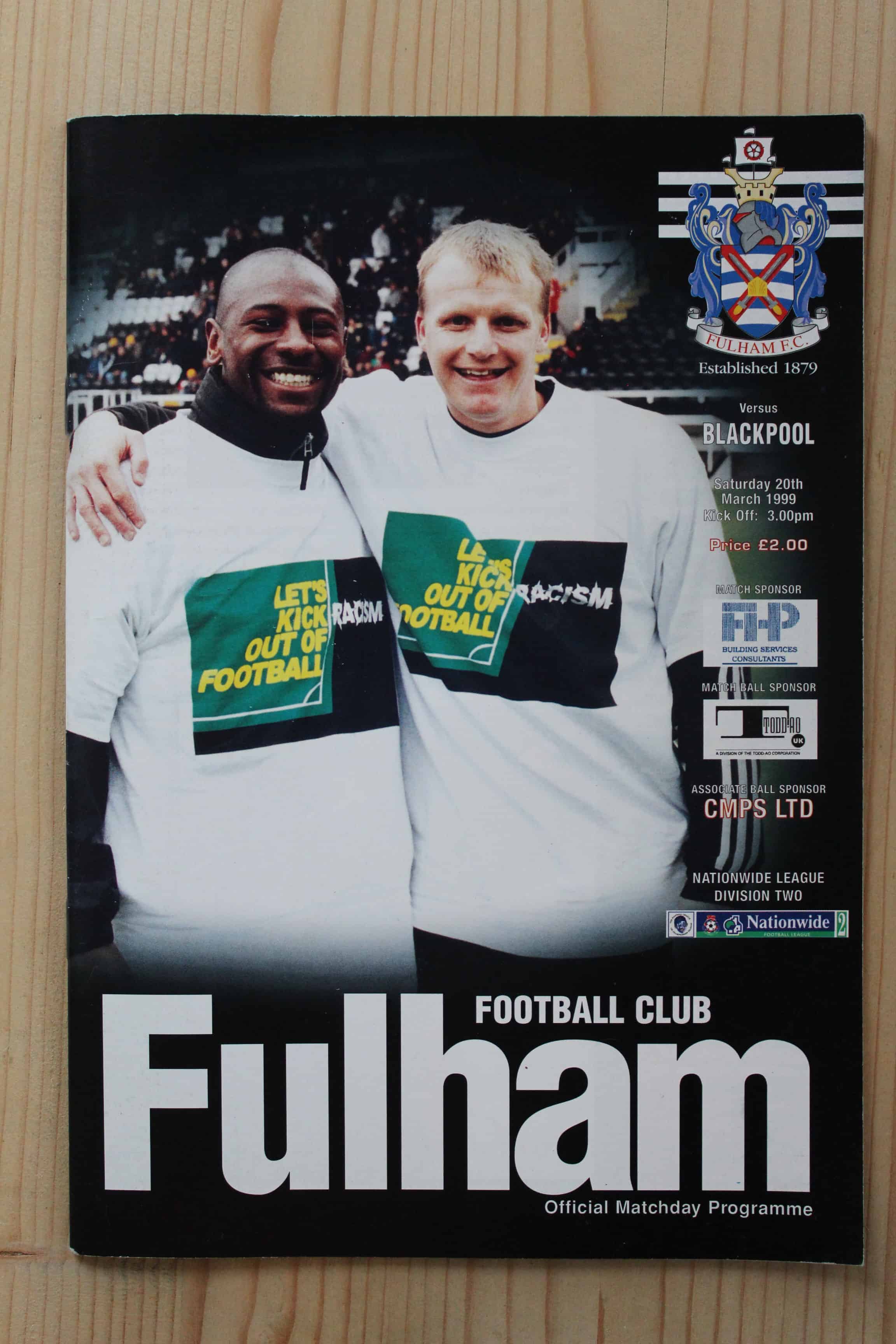 Fulham FC v Blackpool FC