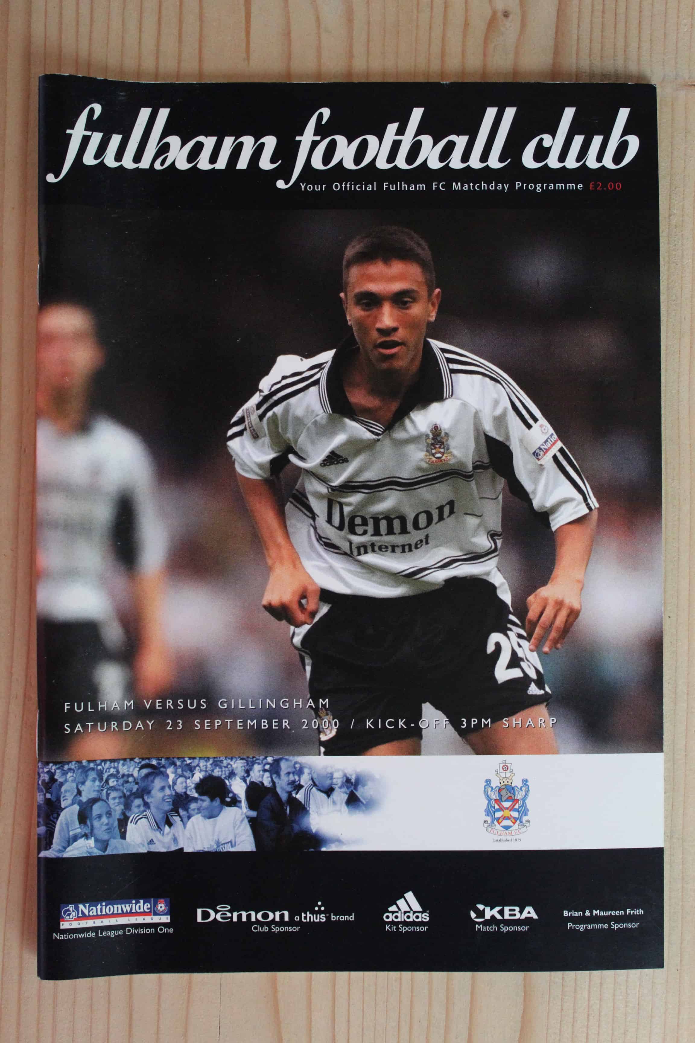 Fulham FC v Gillingham FC