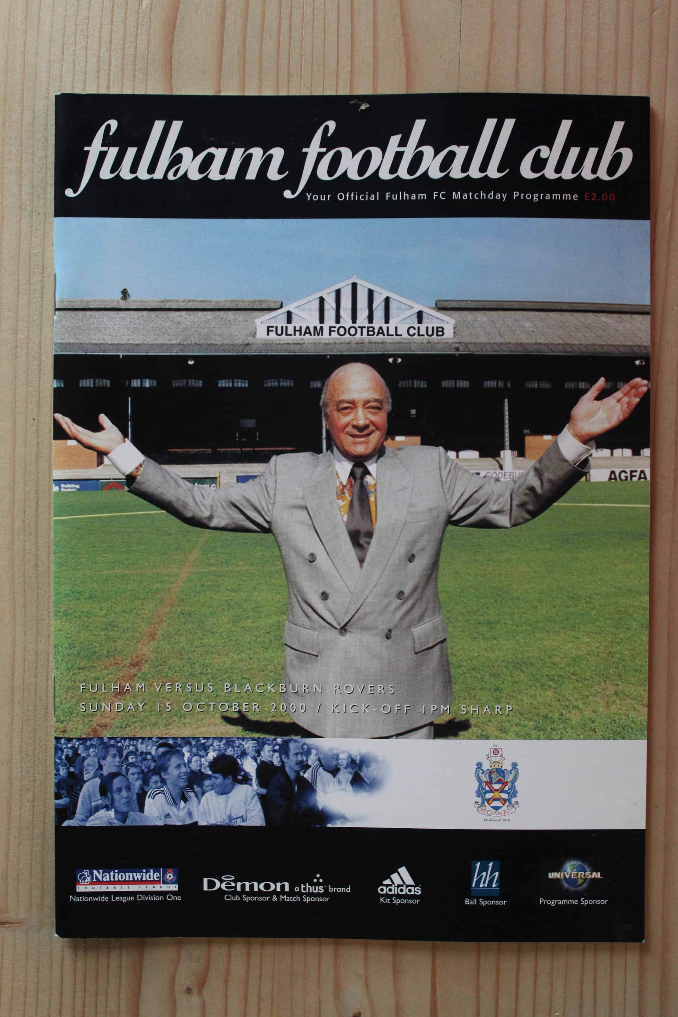 Fulham FC v Blackburn Rovers FC