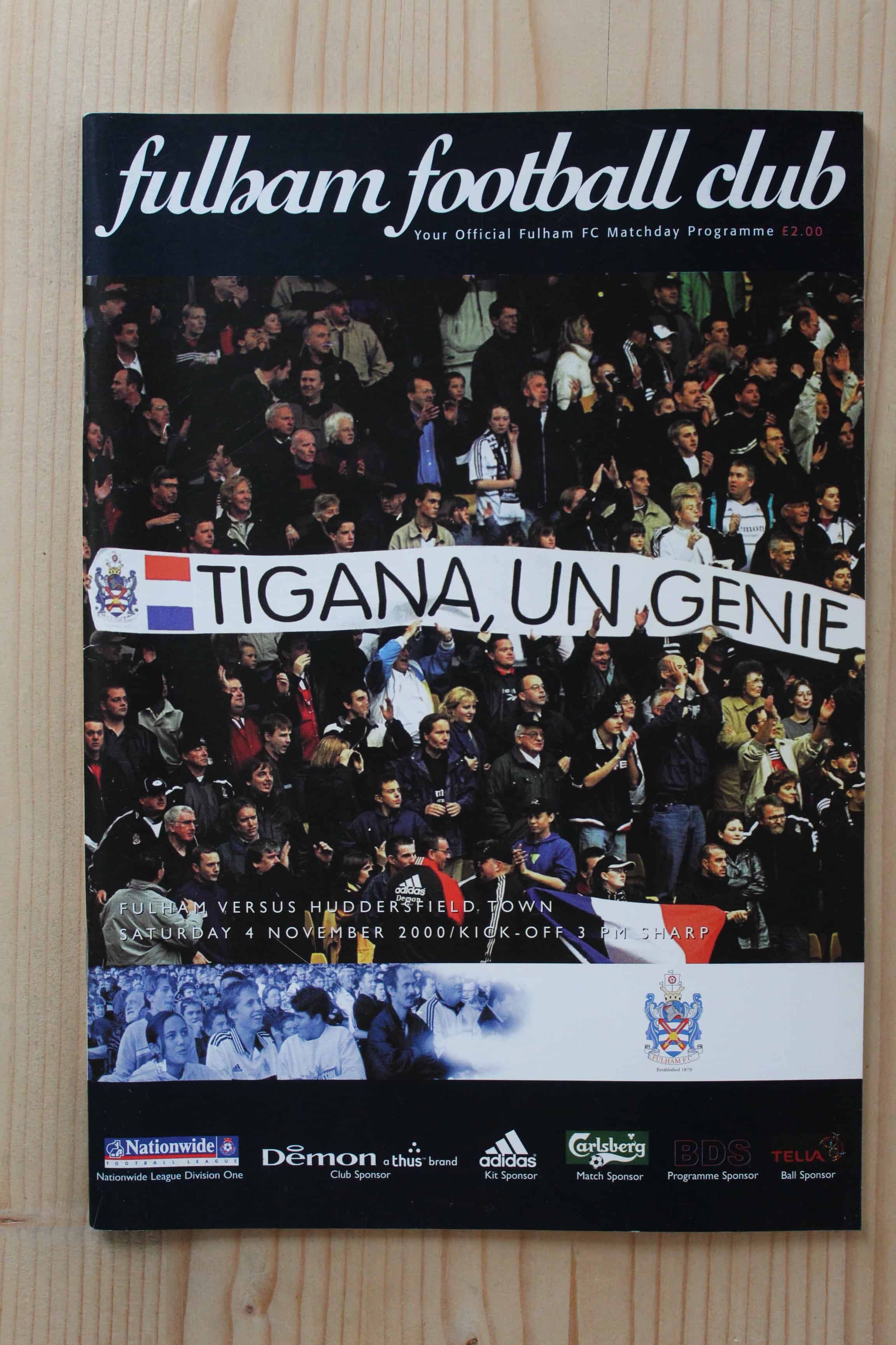 Fulham FC v Huddersfield Town FC